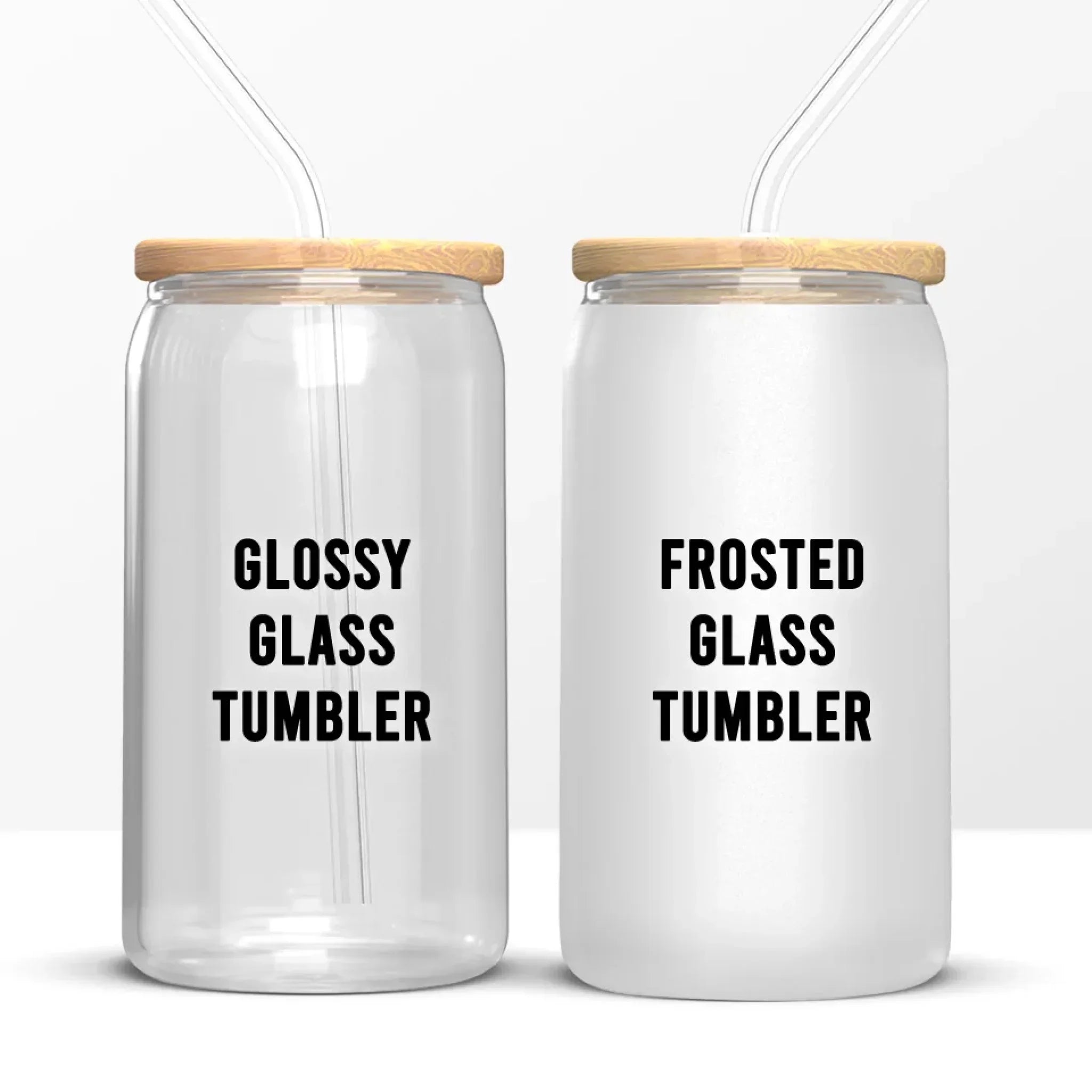 Sisterhood Is Powerful - Bestie Personalized Custom Glass Cup, Iced Coffee Cup - Gift For Best Friends, BFF, Sister