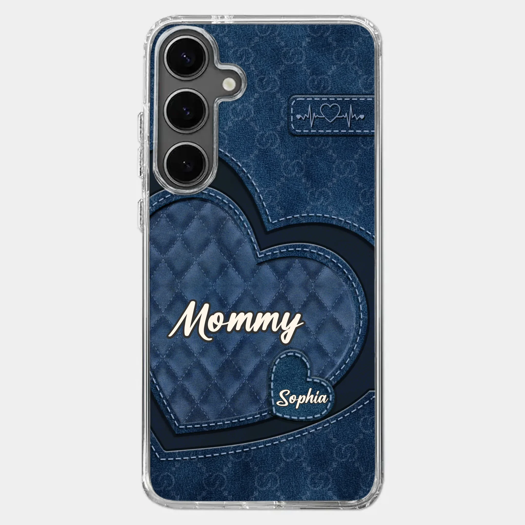 Thank You For Every Hug And Act Of Love - Family Personalized Custom Clear Phone Case - Gift For Mom, Grandma