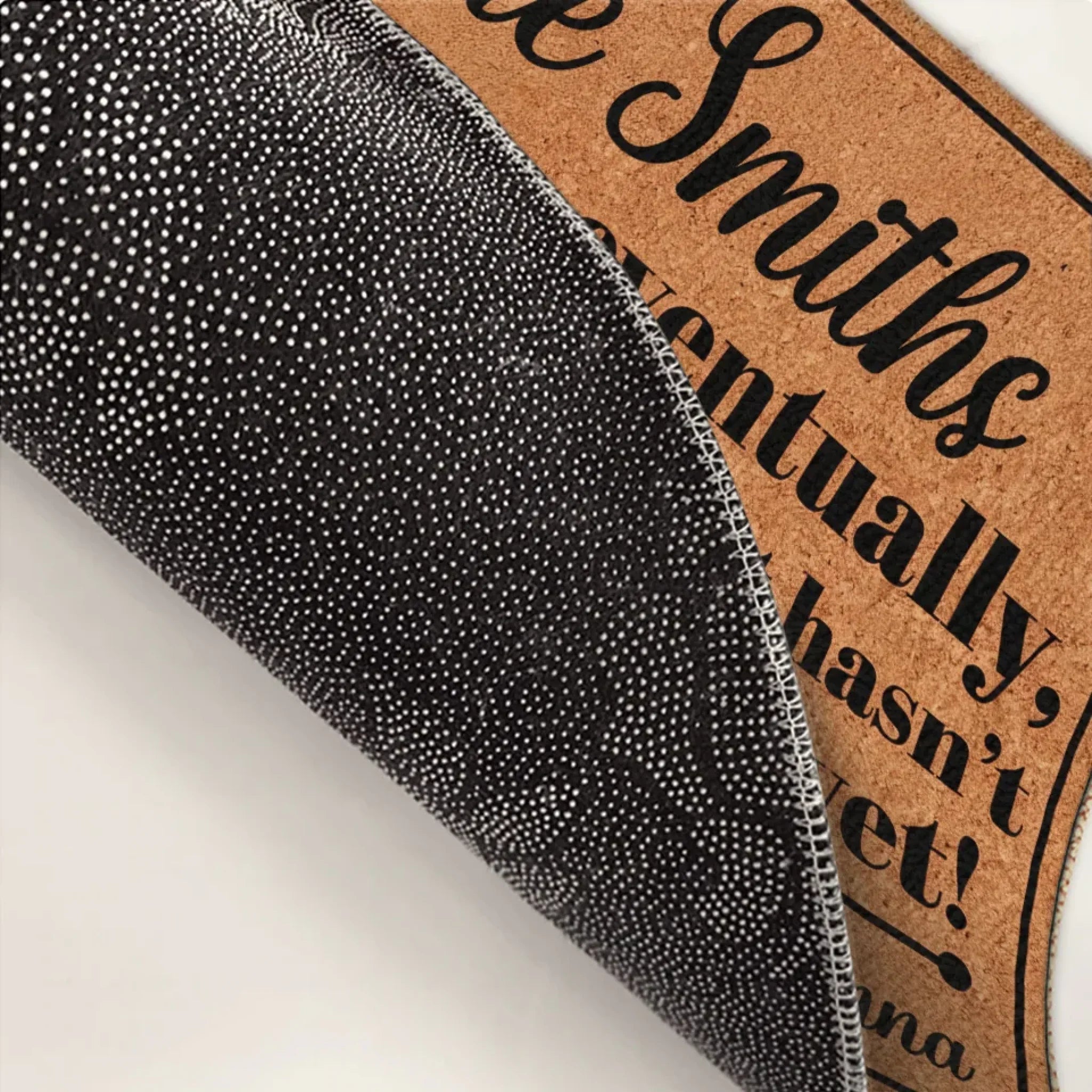 He Just Hasn't Asked Yet - Couple Personalized Custom Home Decor Decorative Mat - House Warming Gift For Husband Wife, Anniversary