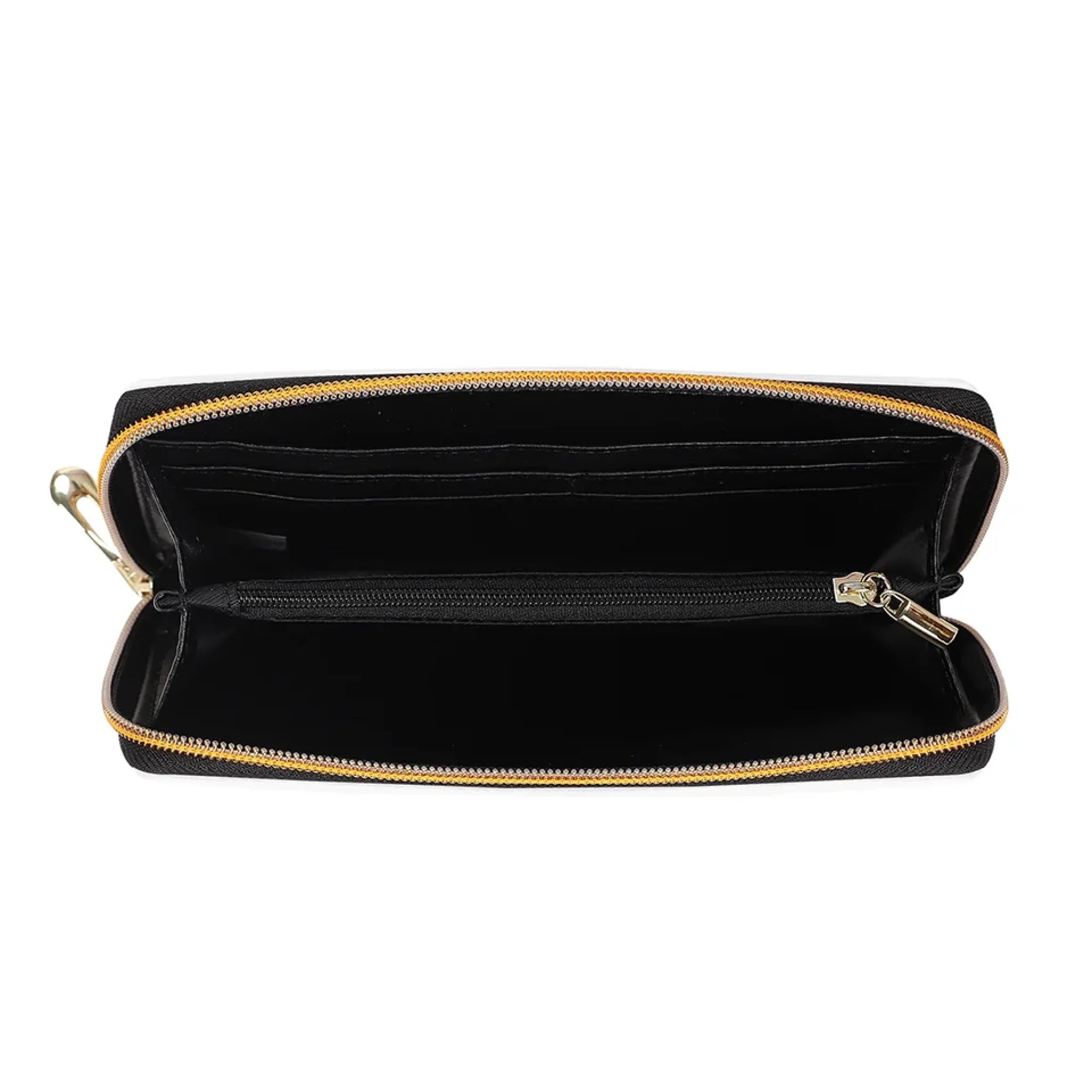 Pets Bring Us Closer - Dog & Cat Personalized Custom Leather Long Wallet - Gift For Pet Owners, Pet Lovers