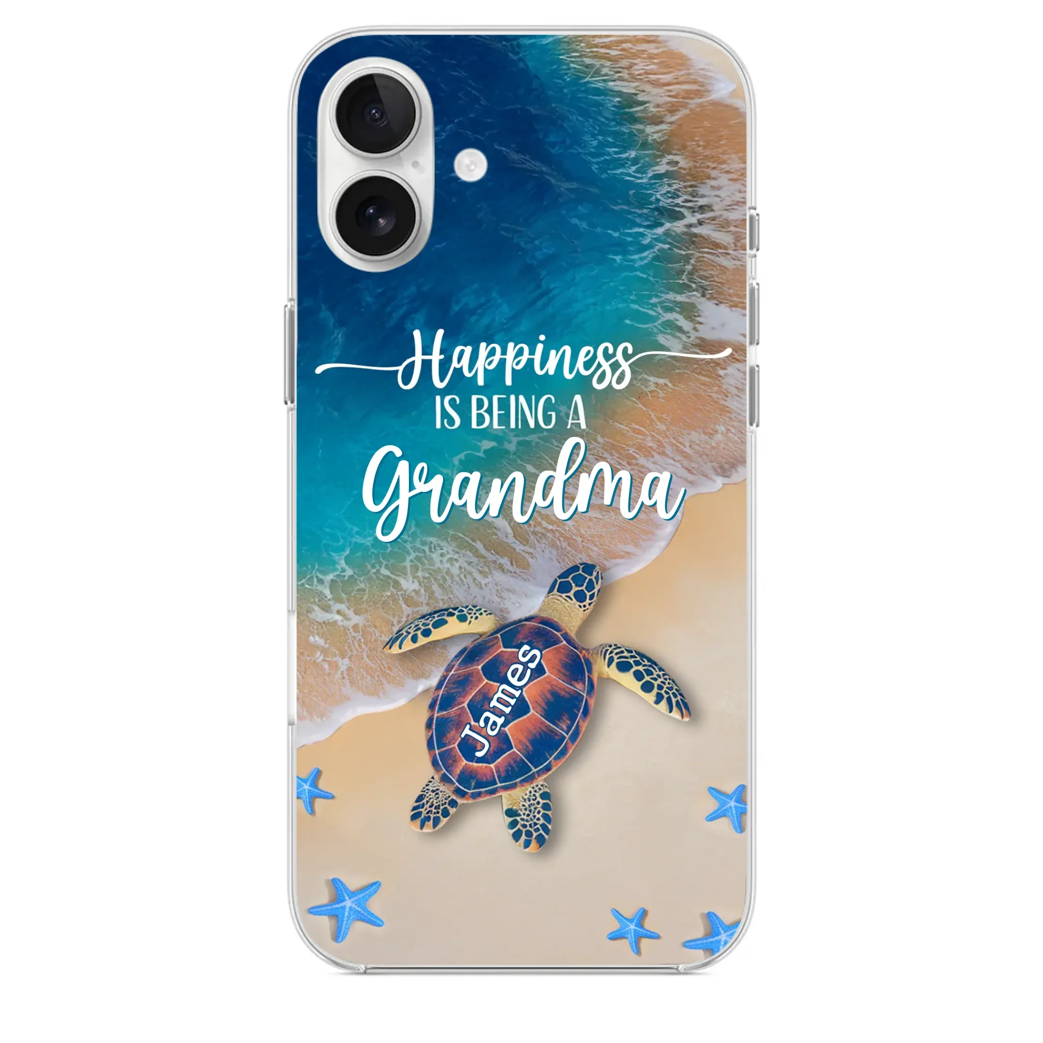 Grandma's Love Is The Vine That Connects Generations - Family Personalized Custom 3D Inflated Effect Printed Clear Phone Case - Gift For Mom, Grandma