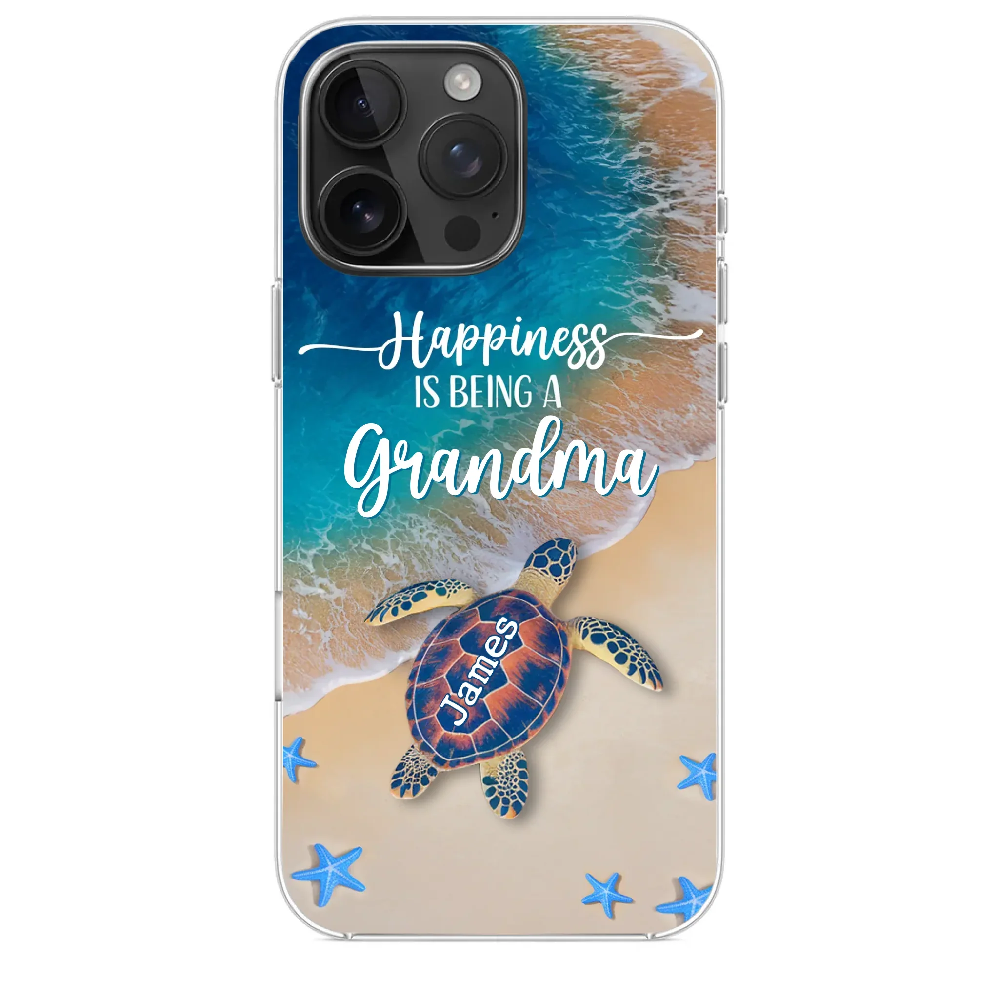 Grandma's Love Is The Vine That Connects Generations - Family Personalized Custom 3D Inflated Effect Printed Clear Phone Case - Gift For Mom, Grandma