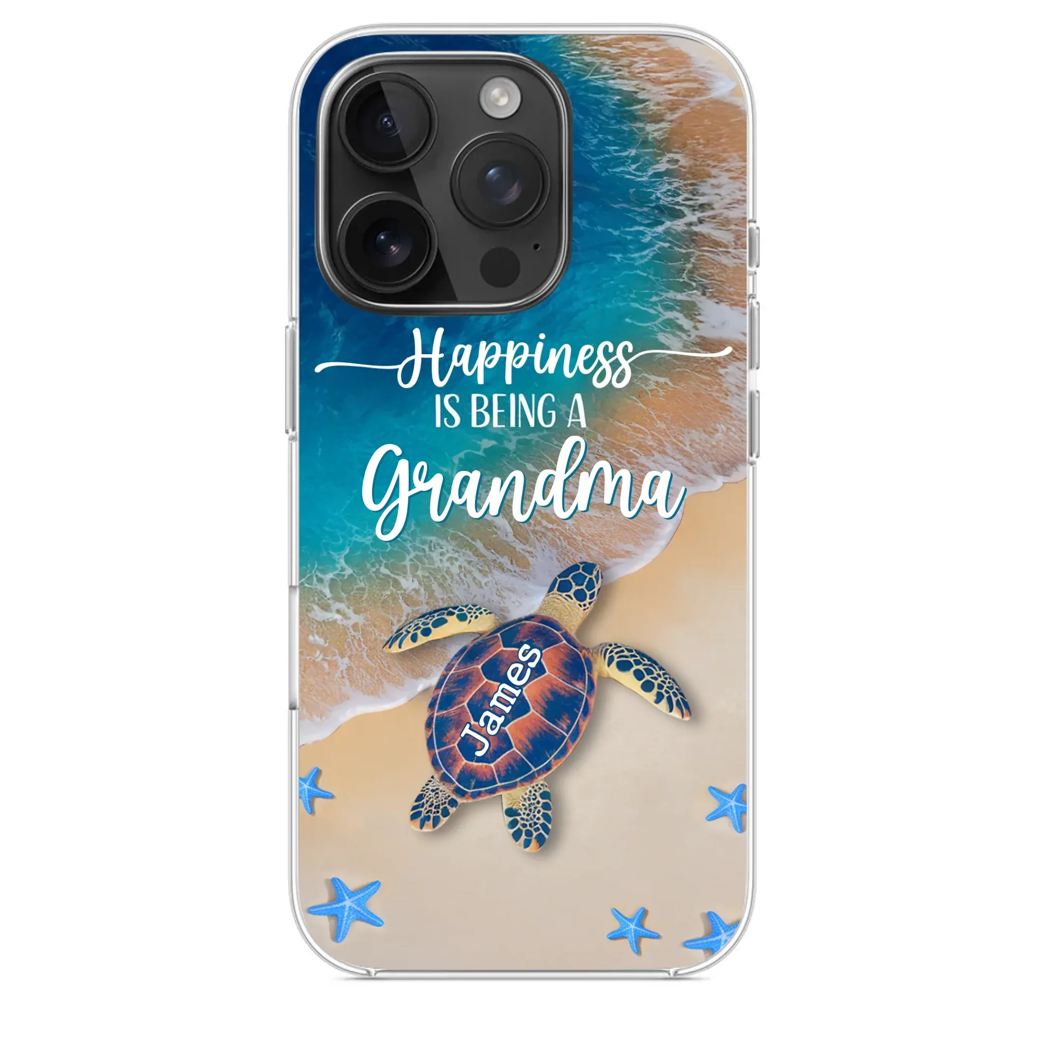 Grandma's Love Is The Vine That Connects Generations - Family Personalized Custom 3D Inflated Effect Printed Clear Phone Case - Gift For Mom, Grandma