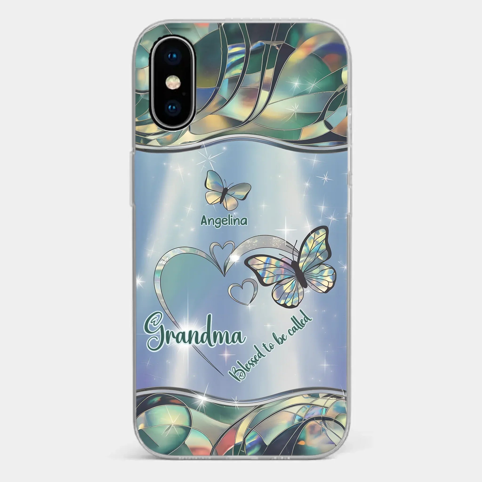 If Nothing Is Going Well, Call Your Grandma - Family Personalized Custom Clear Phone Case - Gift For Mom, Grandma