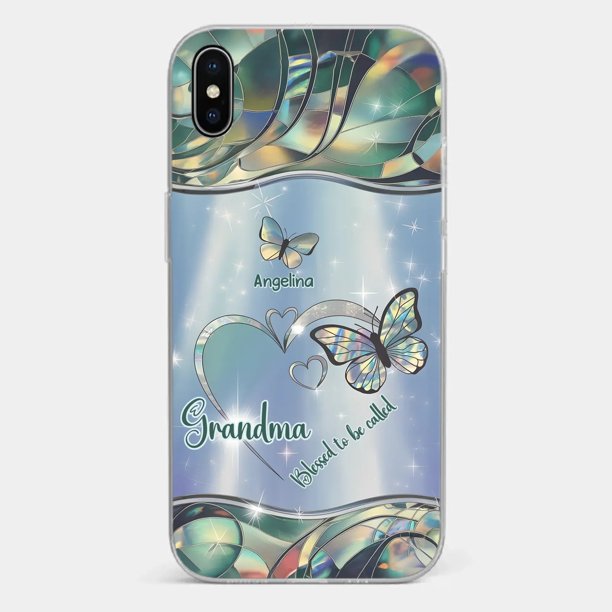 If Nothing Is Going Well, Call Your Grandma - Family Personalized Custom Clear Phone Case - Gift For Mom, Grandma