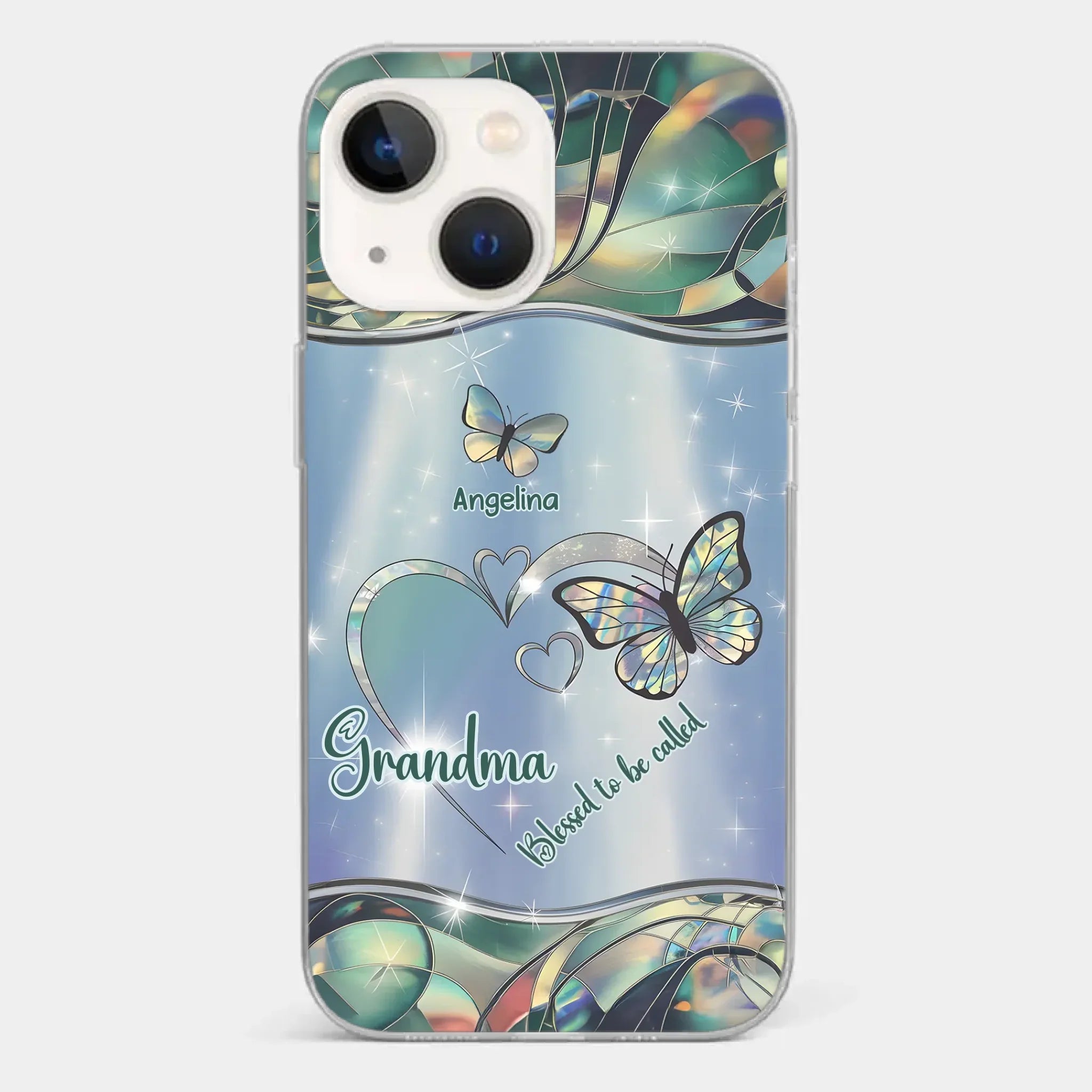 If Nothing Is Going Well, Call Your Grandma - Family Personalized Custom Clear Phone Case - Gift For Mom, Grandma