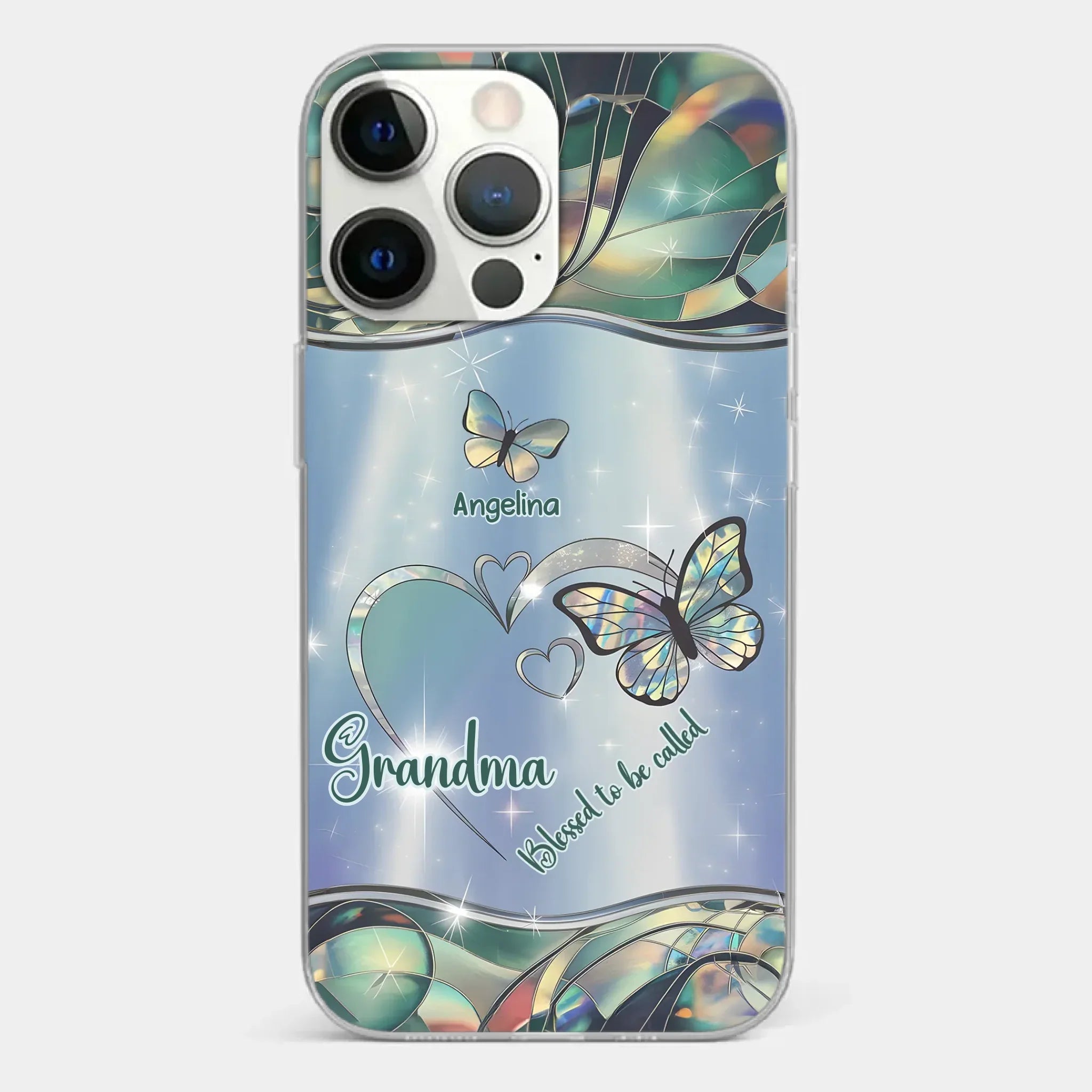 If Nothing Is Going Well, Call Your Grandma - Family Personalized Custom Clear Phone Case - Gift For Mom, Grandma