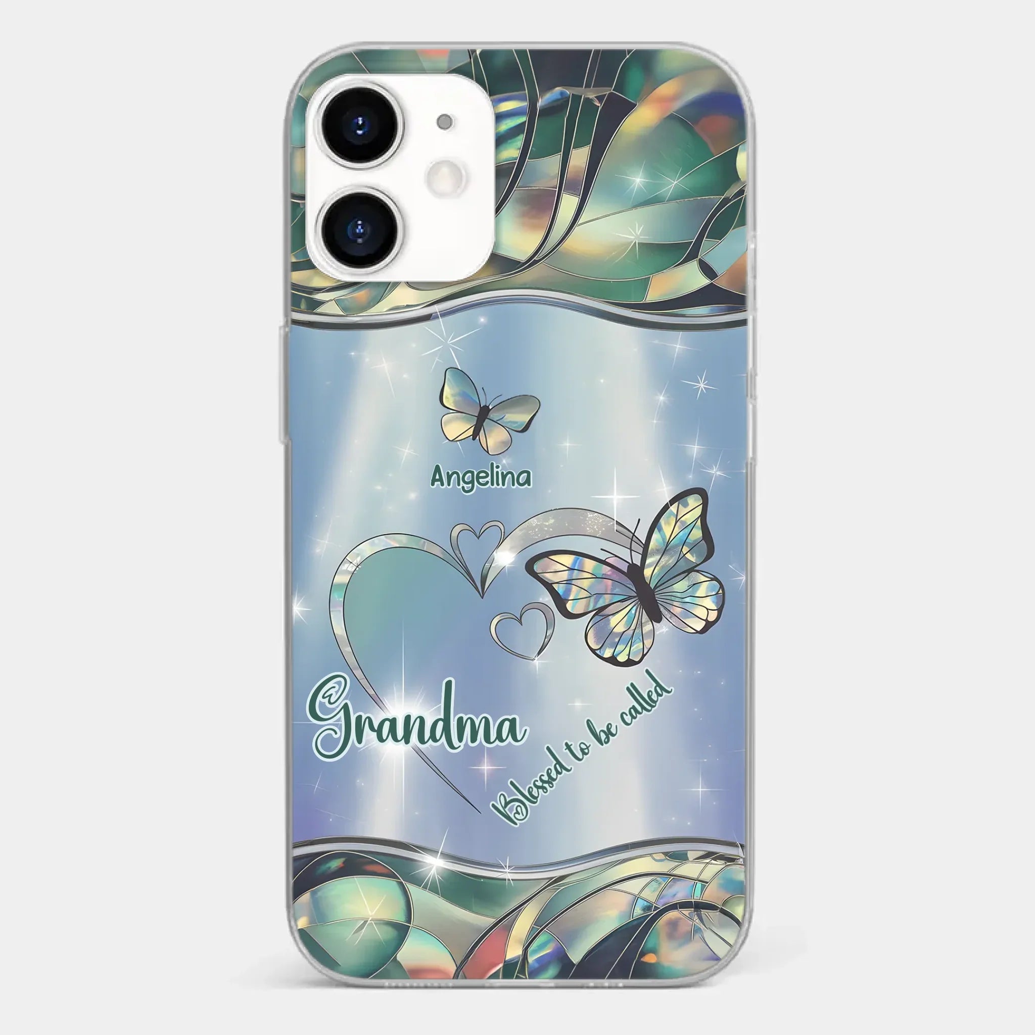 If Nothing Is Going Well, Call Your Grandma - Family Personalized Custom Clear Phone Case - Gift For Mom, Grandma