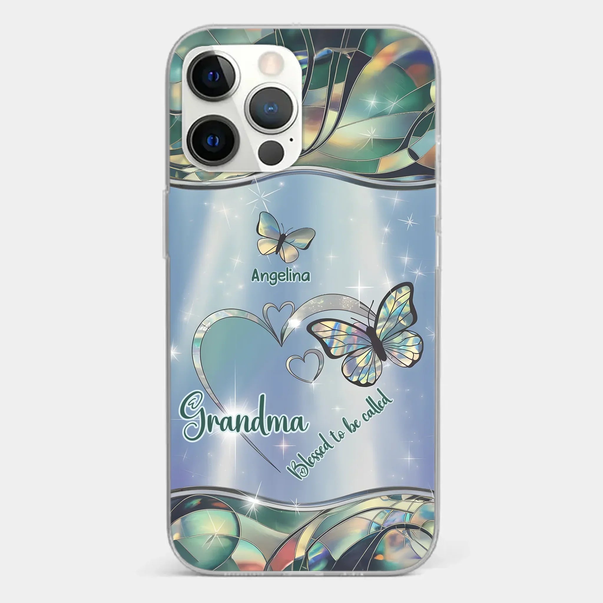 If Nothing Is Going Well, Call Your Grandma - Family Personalized Custom Clear Phone Case - Gift For Mom, Grandma