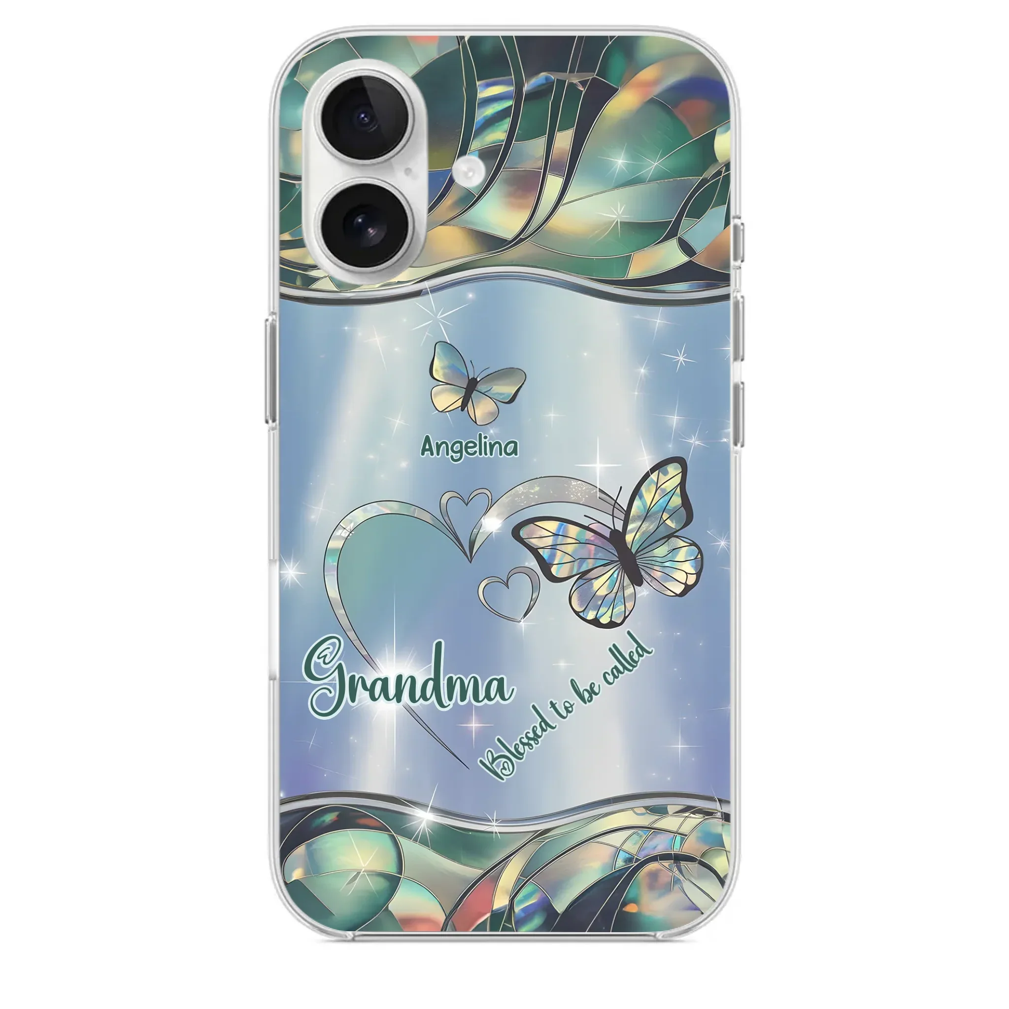If Nothing Is Going Well, Call Your Grandma - Family Personalized Custom Clear Phone Case - Gift For Mom, Grandma