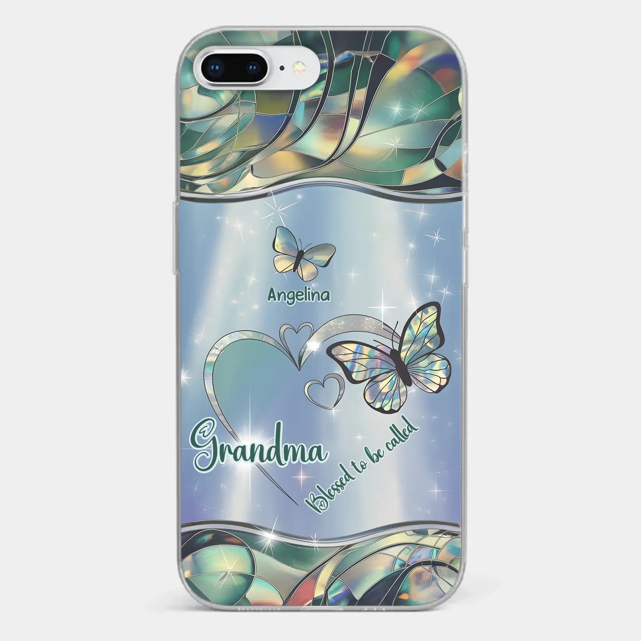 If Nothing Is Going Well, Call Your Grandma - Family Personalized Custom Clear Phone Case - Gift For Mom, Grandma
