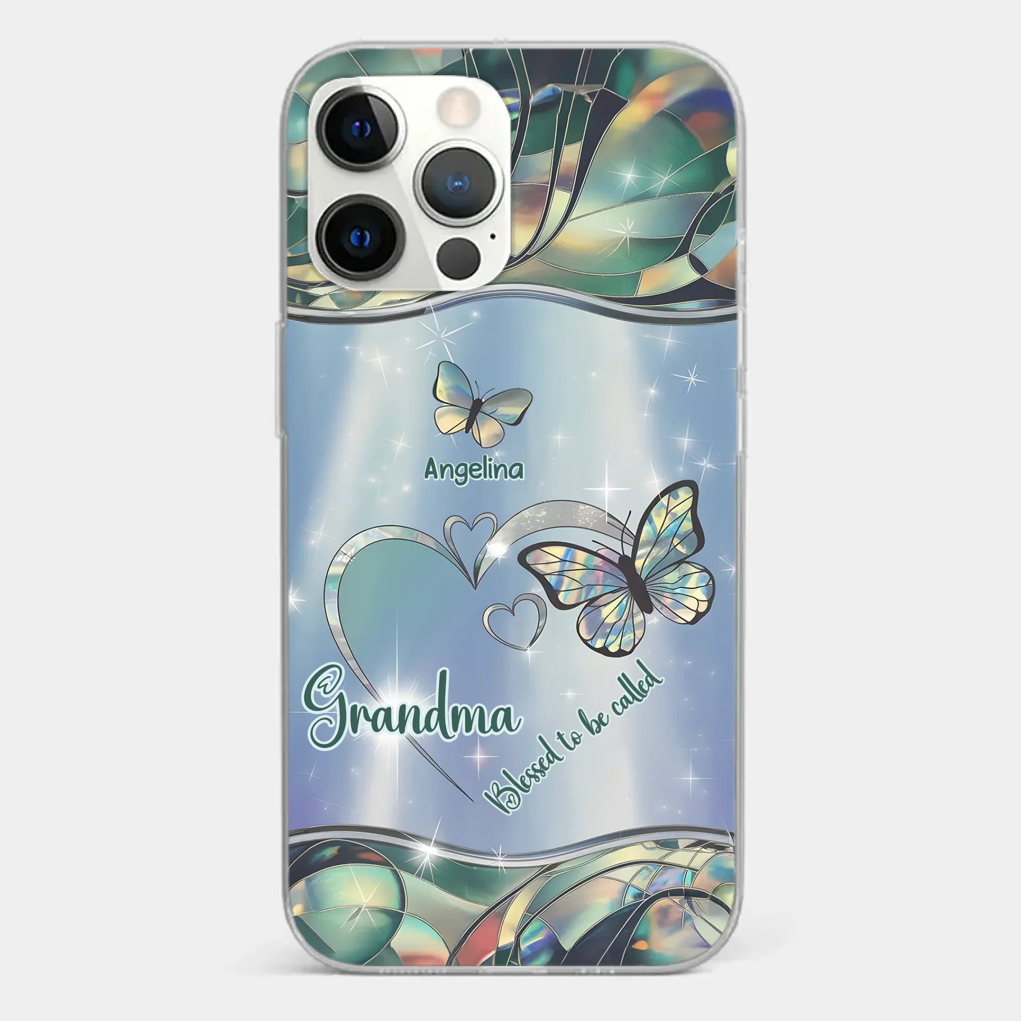 If Nothing Is Going Well, Call Your Grandma - Family Personalized Custom Clear Phone Case - Gift For Mom, Grandma