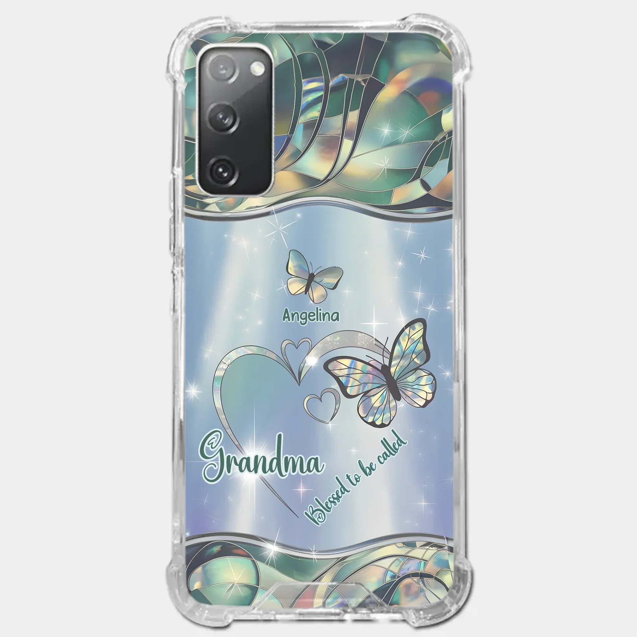 If Nothing Is Going Well, Call Your Grandma - Family Personalized Custom Clear Phone Case - Gift For Mom, Grandma