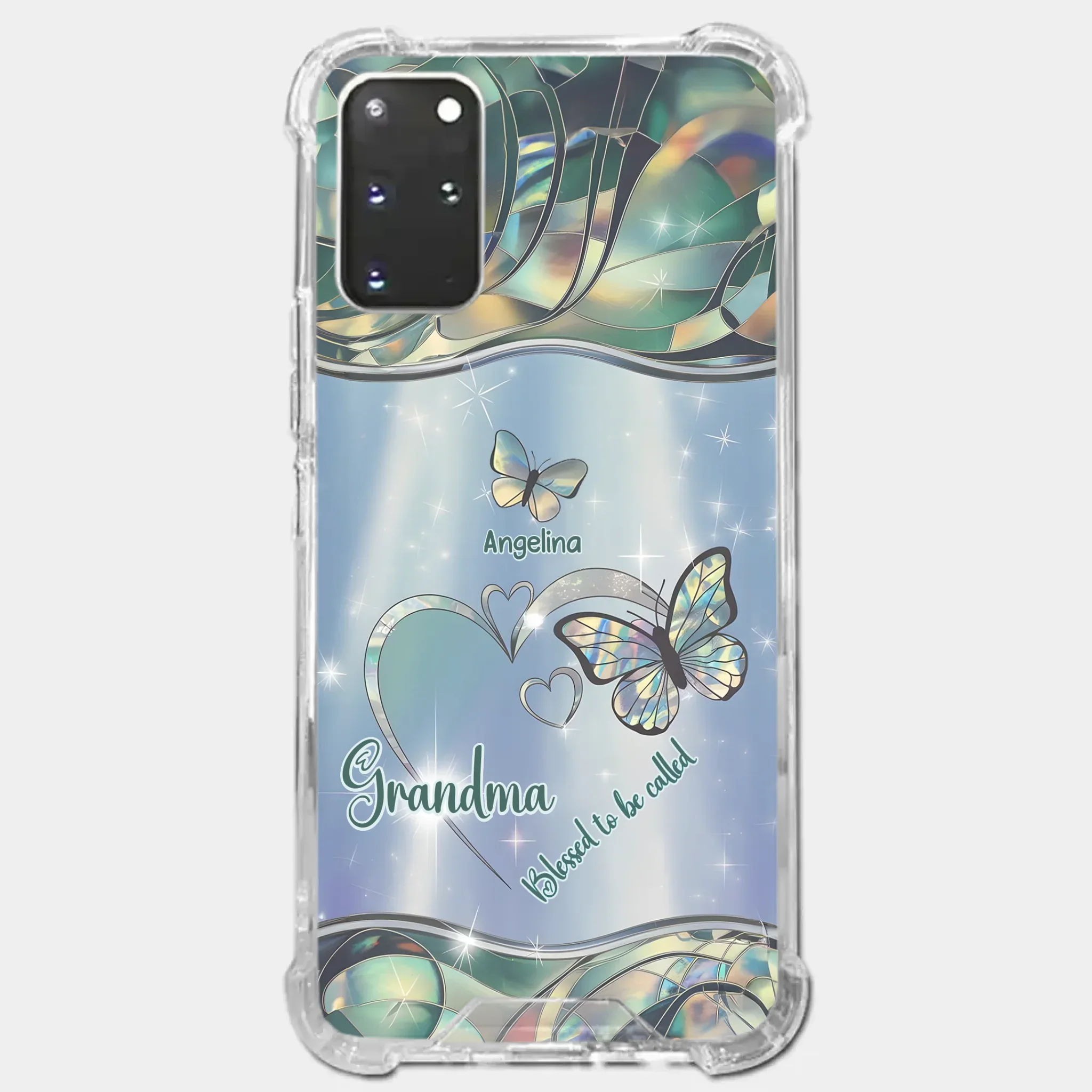 If Nothing Is Going Well, Call Your Grandma - Family Personalized Custom Clear Phone Case - Gift For Mom, Grandma