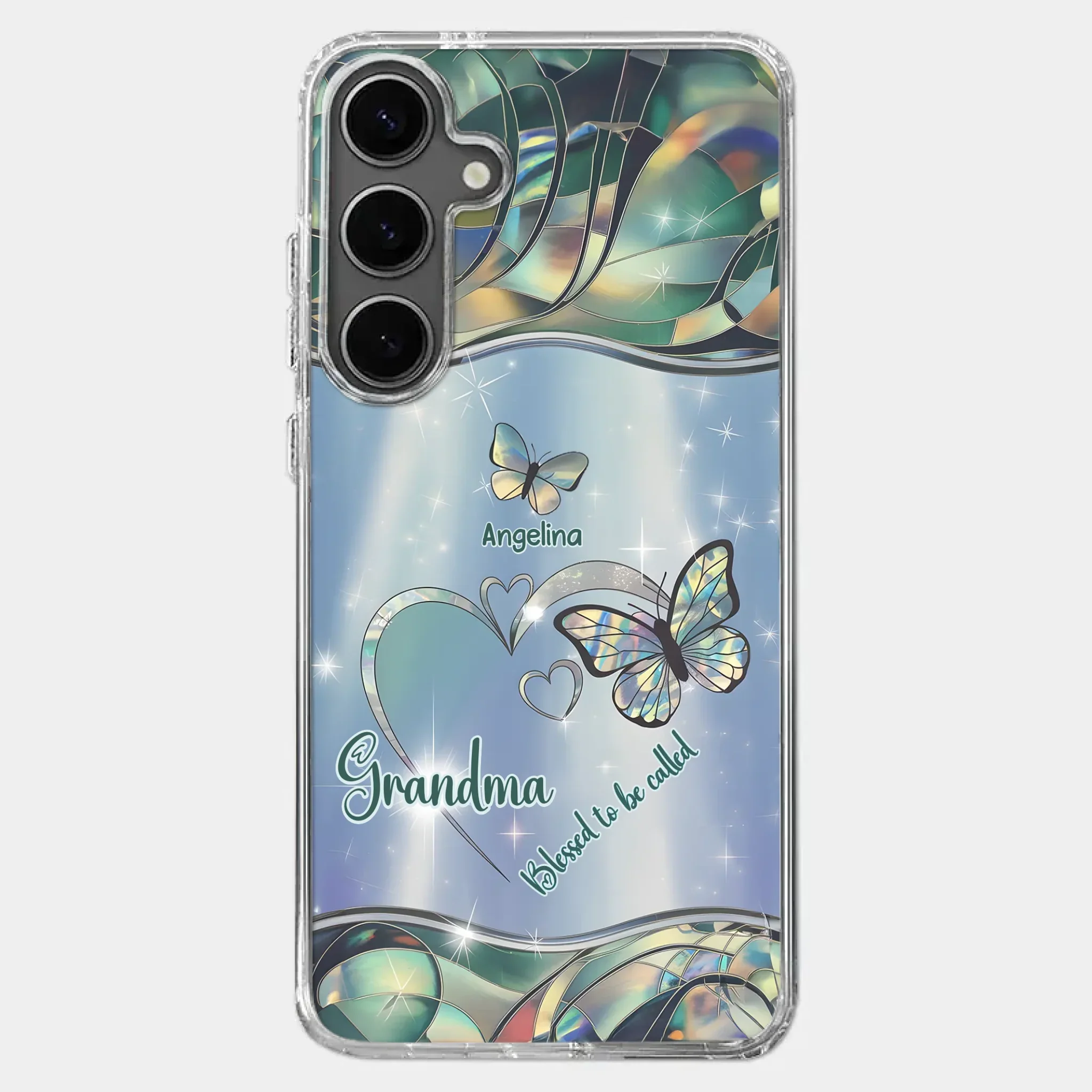 If Nothing Is Going Well, Call Your Grandma - Family Personalized Custom Clear Phone Case - Gift For Mom, Grandma