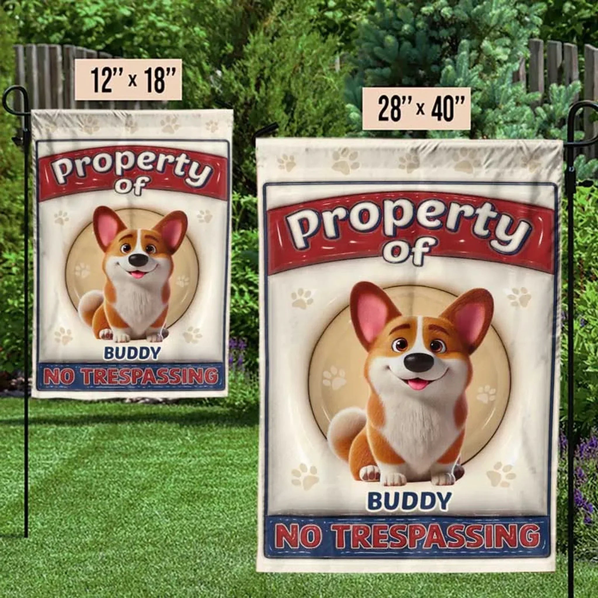 Pets Fill Our Hearts With Joy - Dog & Cat Personalized Custom 3D Inflated Effect Printed Flag - Gift For Pet Owners, Pet Lovers