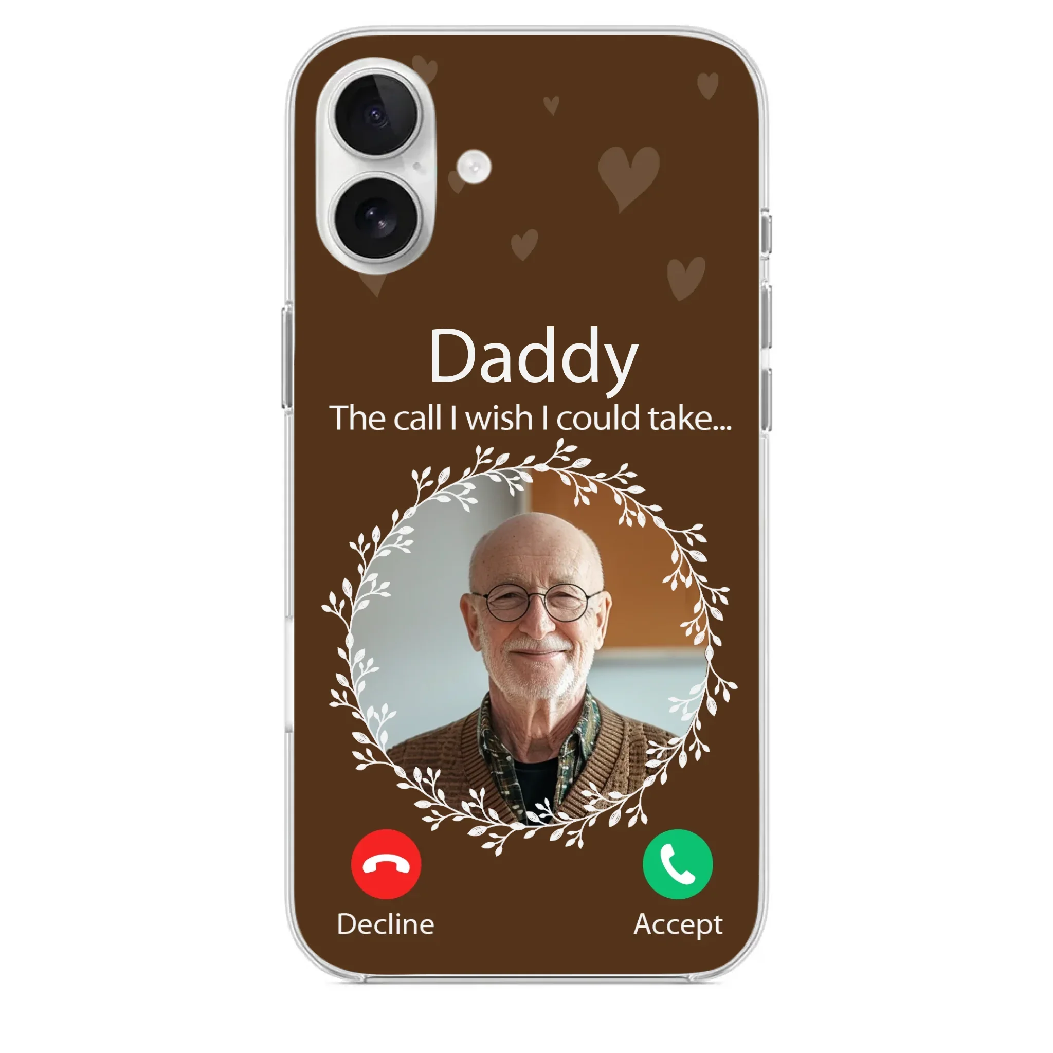 Custom Photo Your Love Will Never Fade - Memorial Personalized Custom Clear Phone Case - Sympathy Gift For Family Members