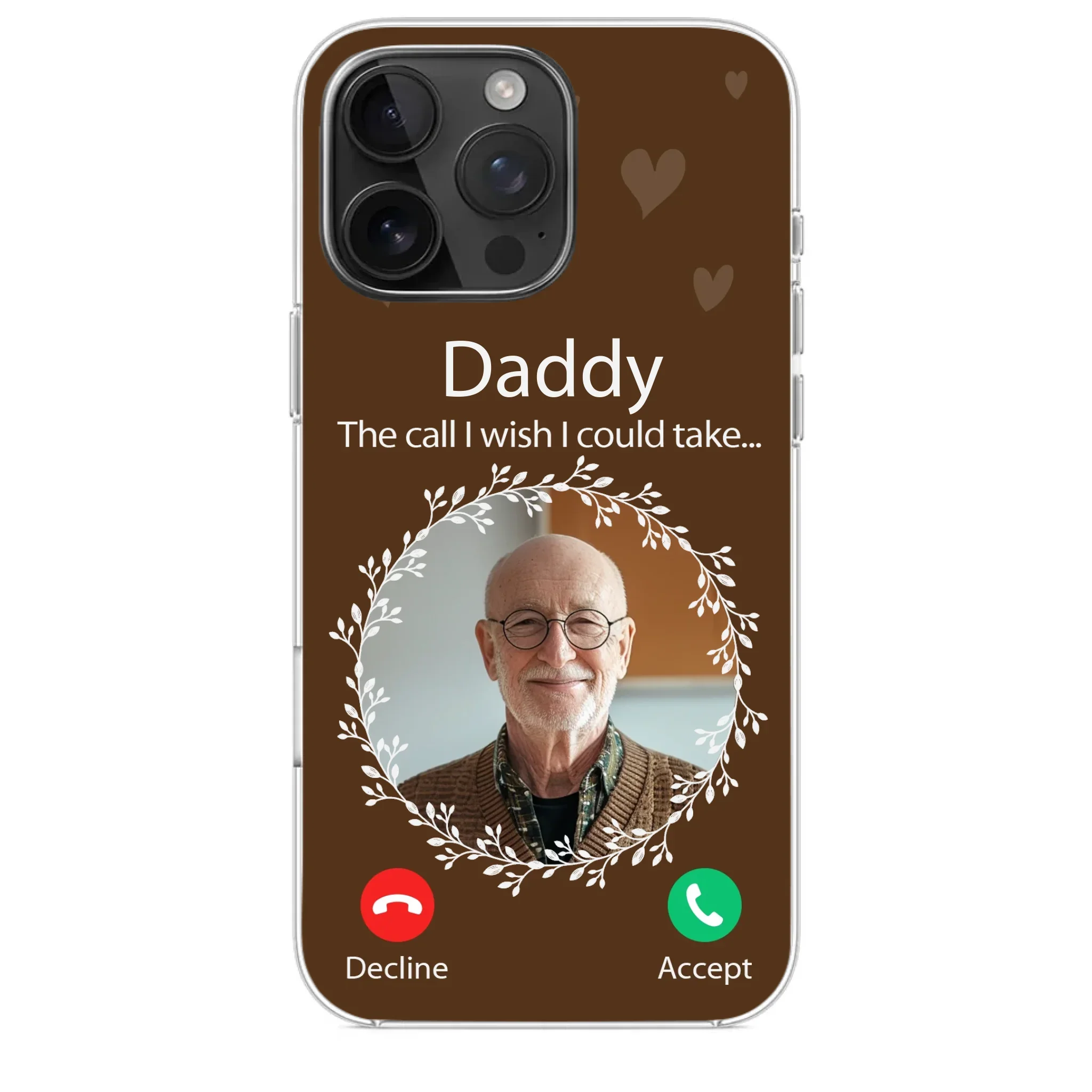 Custom Photo Your Love Will Never Fade - Memorial Personalized Custom Clear Phone Case - Sympathy Gift For Family Members