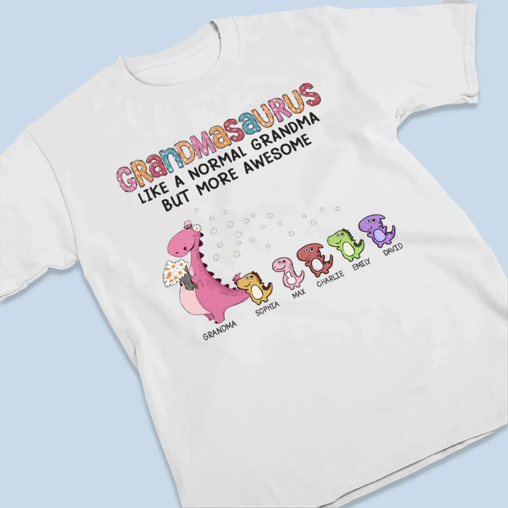 Like A Normal Gigi But More Awesome - Family Personalized Custom Unisex T-shirt, Premium T-shirt, Hoodie - Mother's Day, Gift For Mom, Grandma
