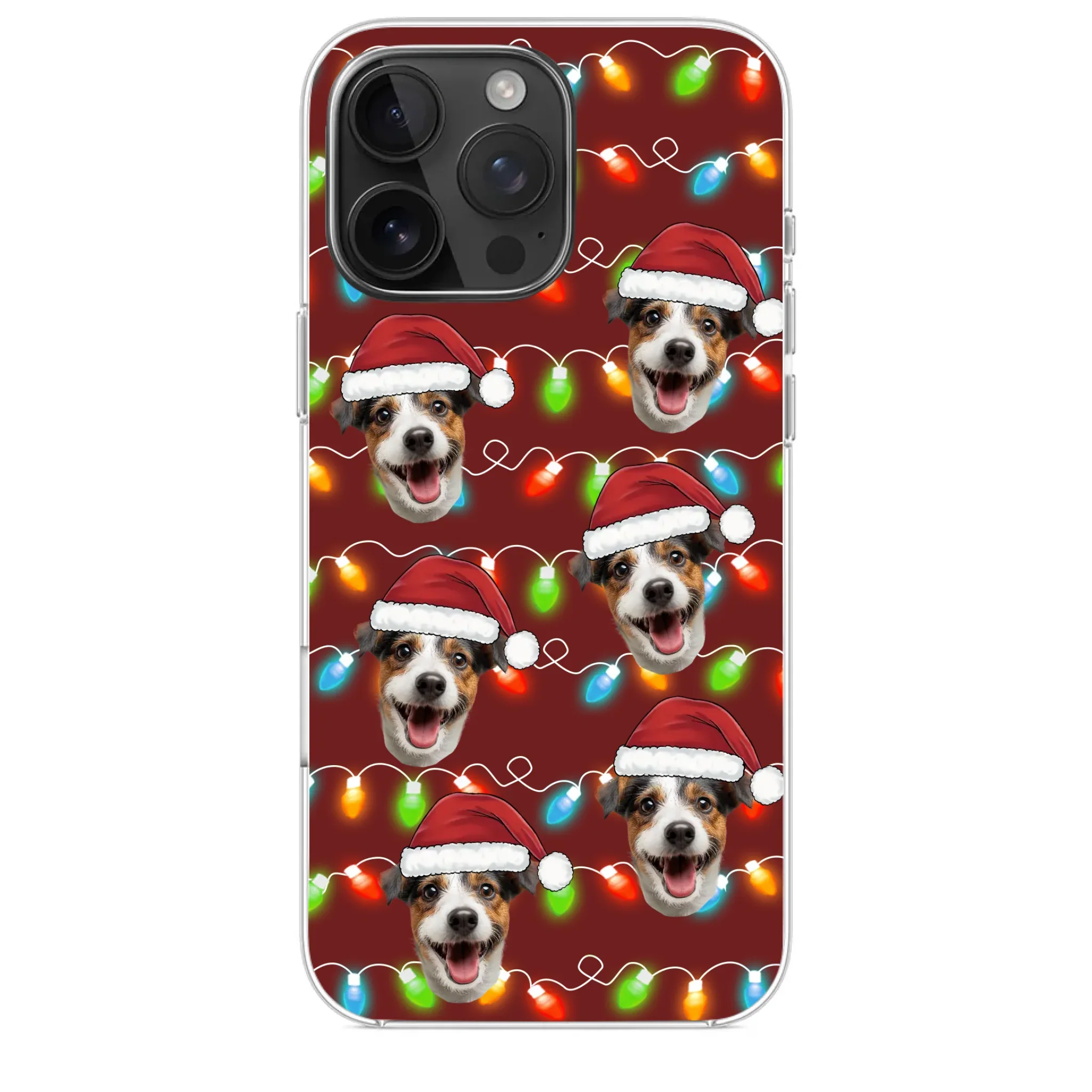 Custom Photo Pet’s Love Is Unconditional And Pure - Dog & Cat Personalized Custom Clear Phone Case - Christmas Gift For Pet Owners, Pet Lovers