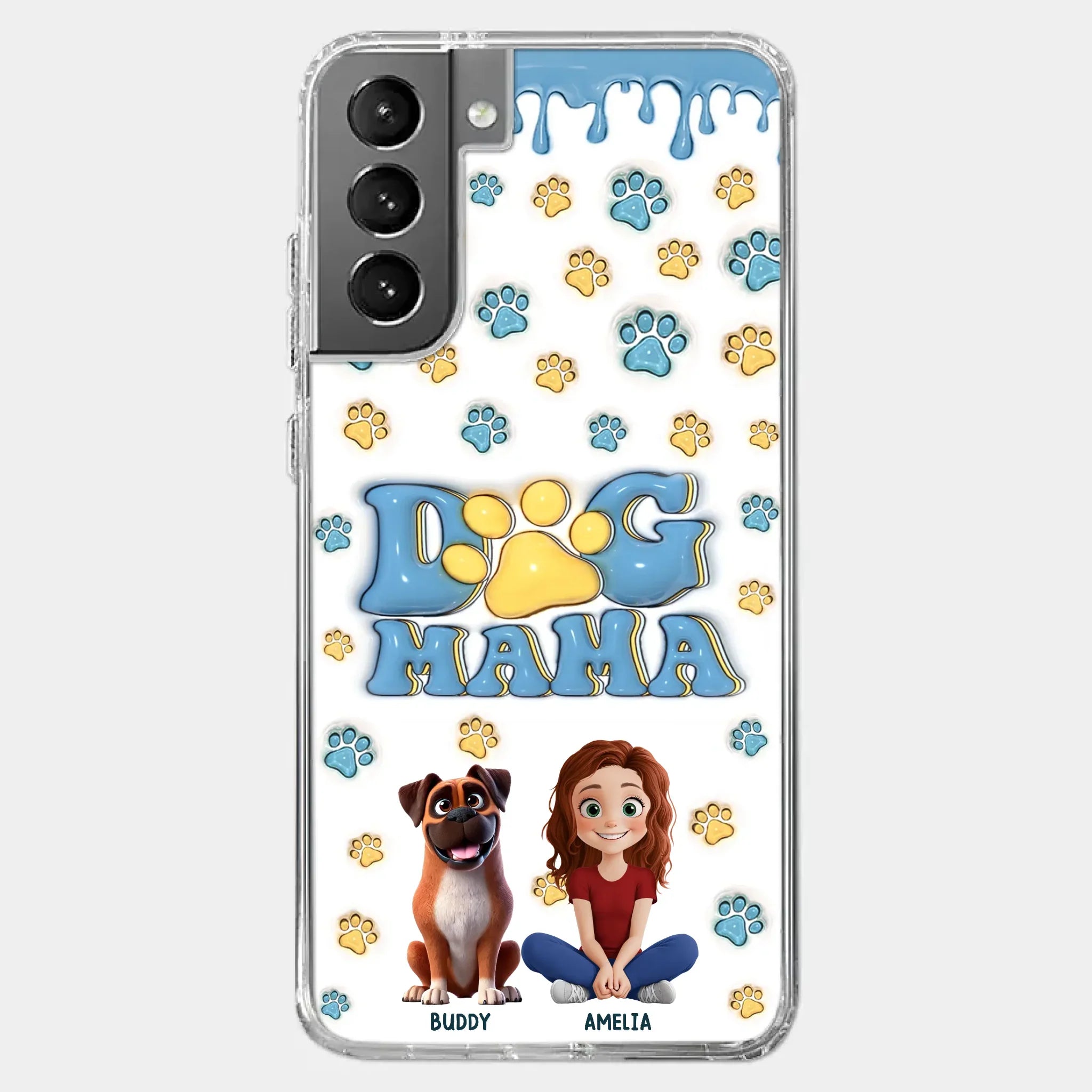 Fur Mom Vibes Only - Dog Personalized Custom Clear Phone Case - Gift For Pet Owners, Pet Lovers