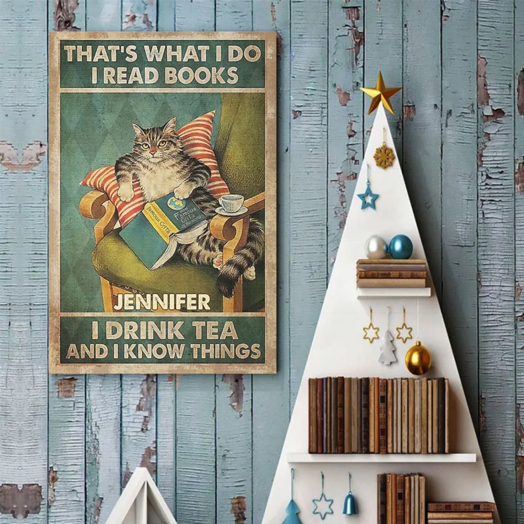 I Read Books - Family Personalized Custom Vertical Poster - Gift For Yourself, Best Friends, Siblings, Family Members