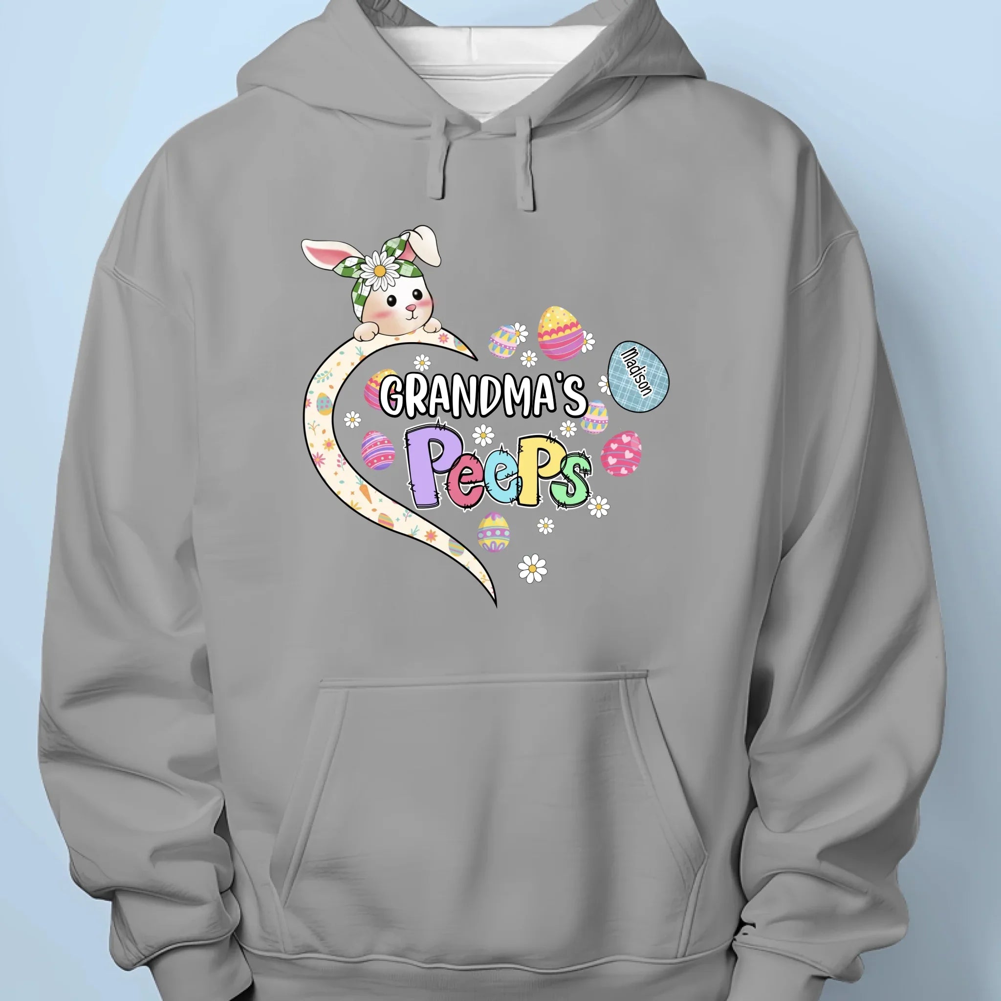 Mama’s Little Bunnies Make Life Sweet - Family Personalized Custom Unisex T-shirt, Premium T-shirt, Hoodie - Easter Gift For Mom, Grandma