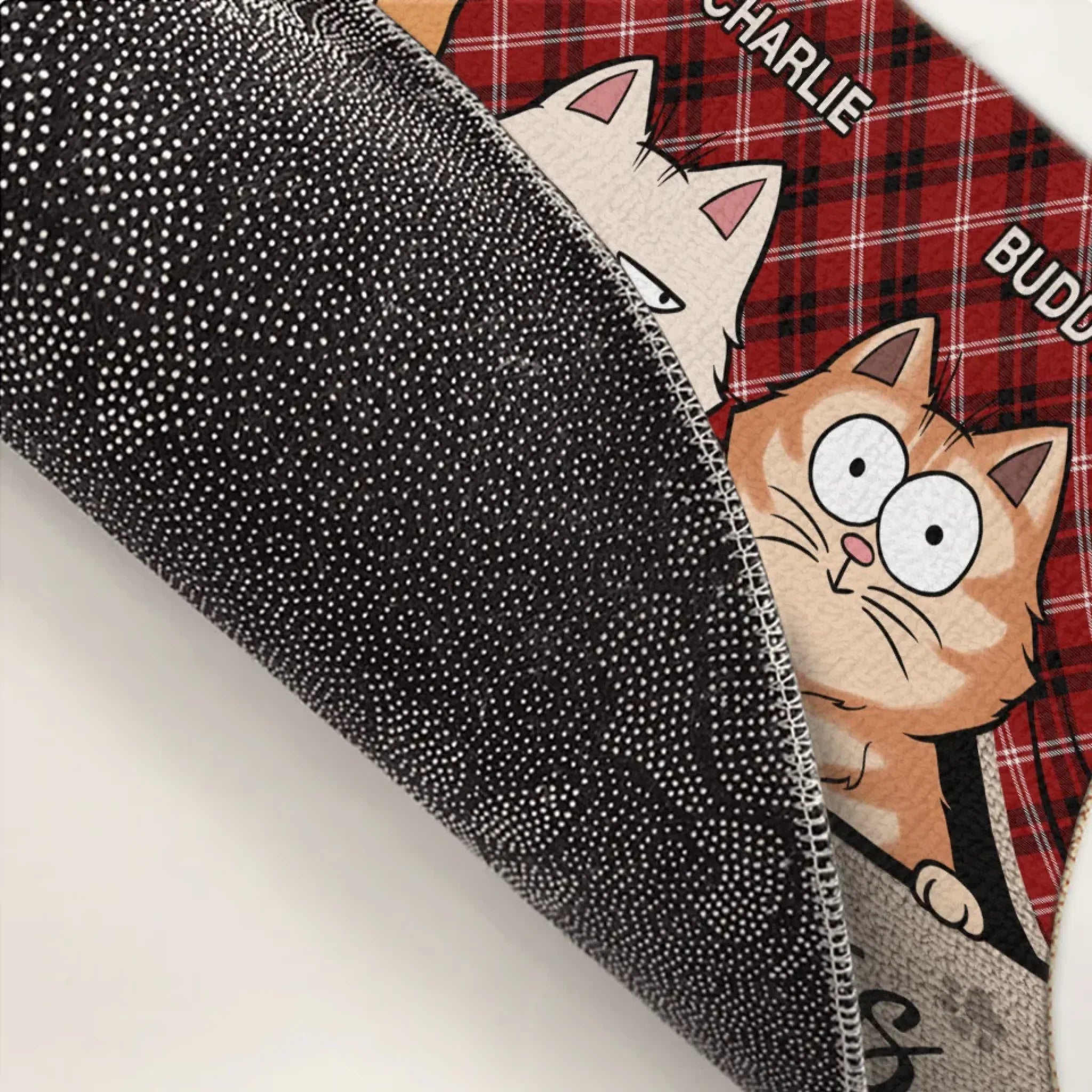 The Best Therapist Has Fur And Four Legs - Cat Personalized Custom Home Decor Decorative Mat - House Warming Gift For Pet Owners, Pet Lovers