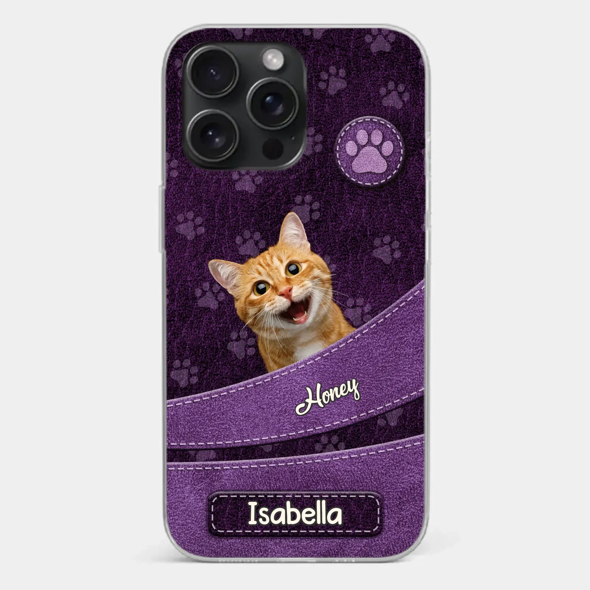 Custom Photo Unconditional Love Has Four Paws - Dog & Cat Personalized Custom Clear Phone Case - Gift For Pet Owners, Pet Lovers