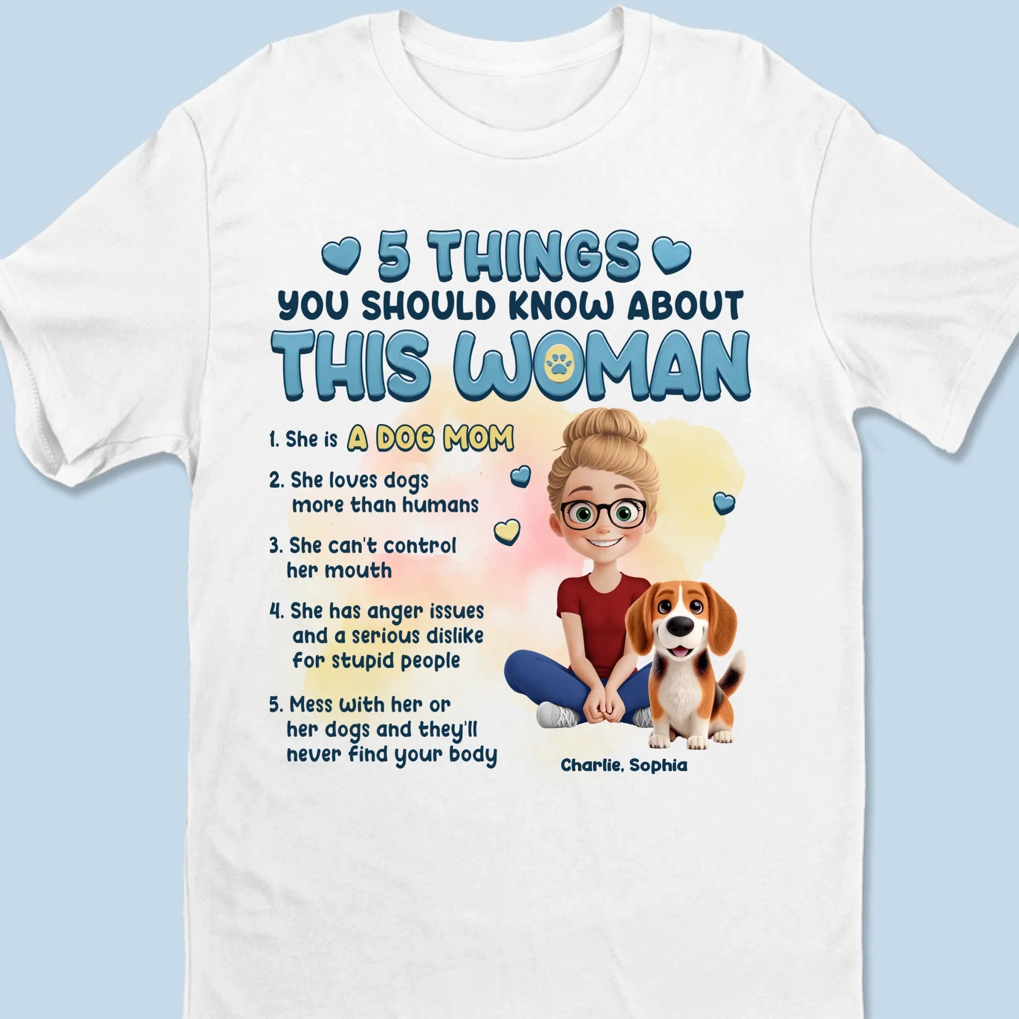 Happiness Is A Simple Wagging Tail
- Dog Personalized Custom Unisex T-shirt, Premium T-shirt, Hoodie - Gift For Pet Owners, Pet Lovers
