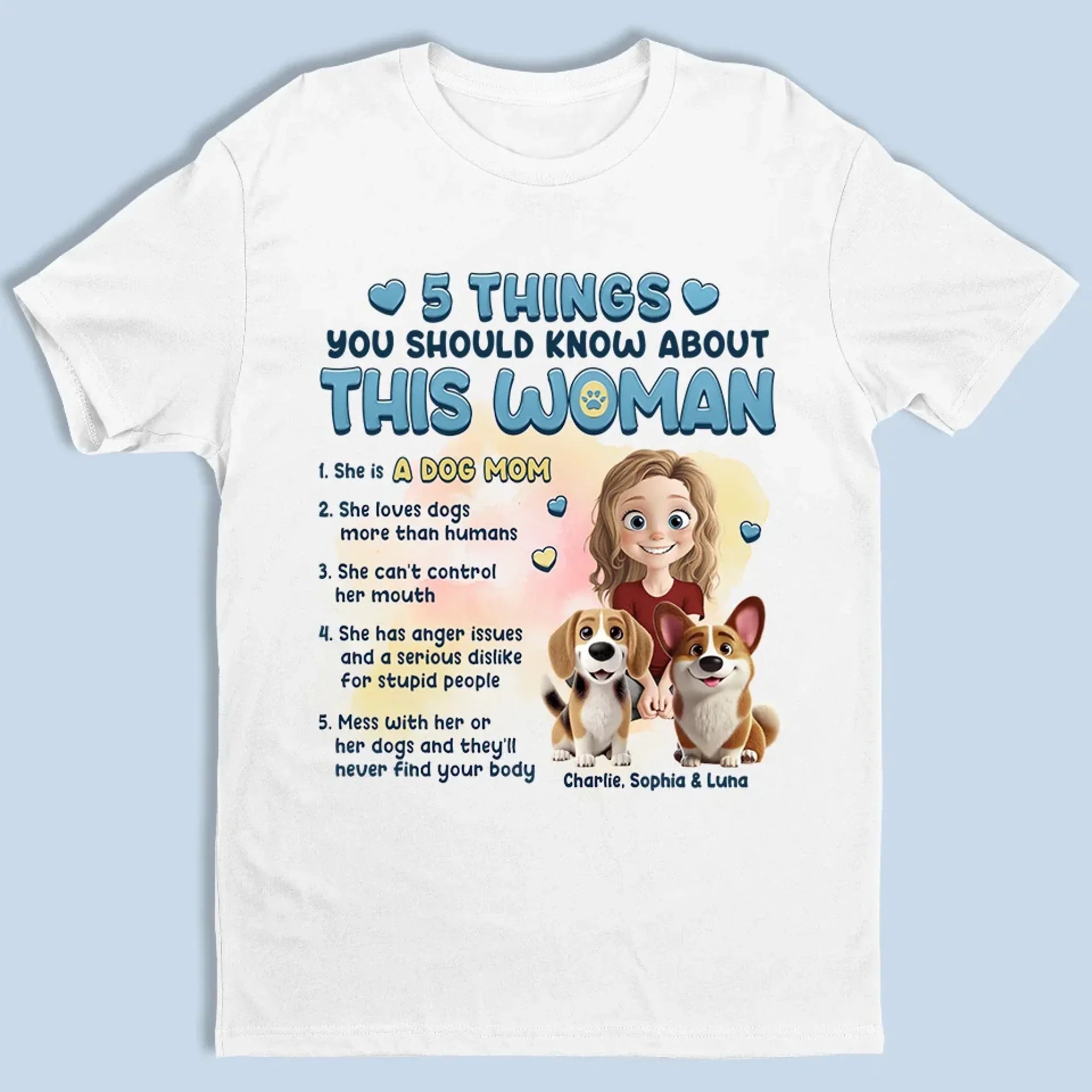 Happiness Is A Simple Wagging Tail
- Dog Personalized Custom Unisex T-shirt, Premium T-shirt, Hoodie - Gift For Pet Owners, Pet Lovers