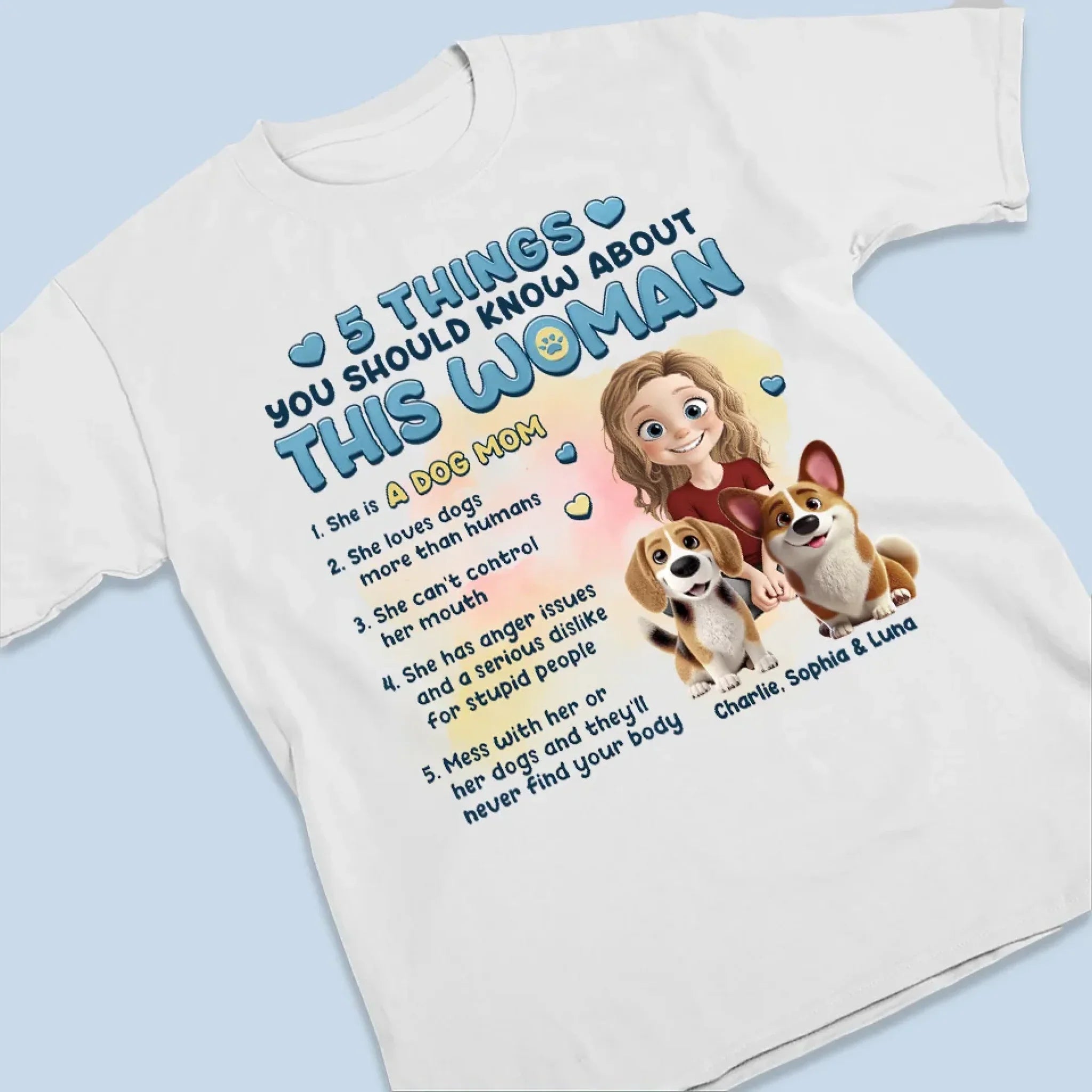 Happiness Is A Simple Wagging Tail
- Dog Personalized Custom Unisex T-shirt, Premium T-shirt, Hoodie - Gift For Pet Owners, Pet Lovers