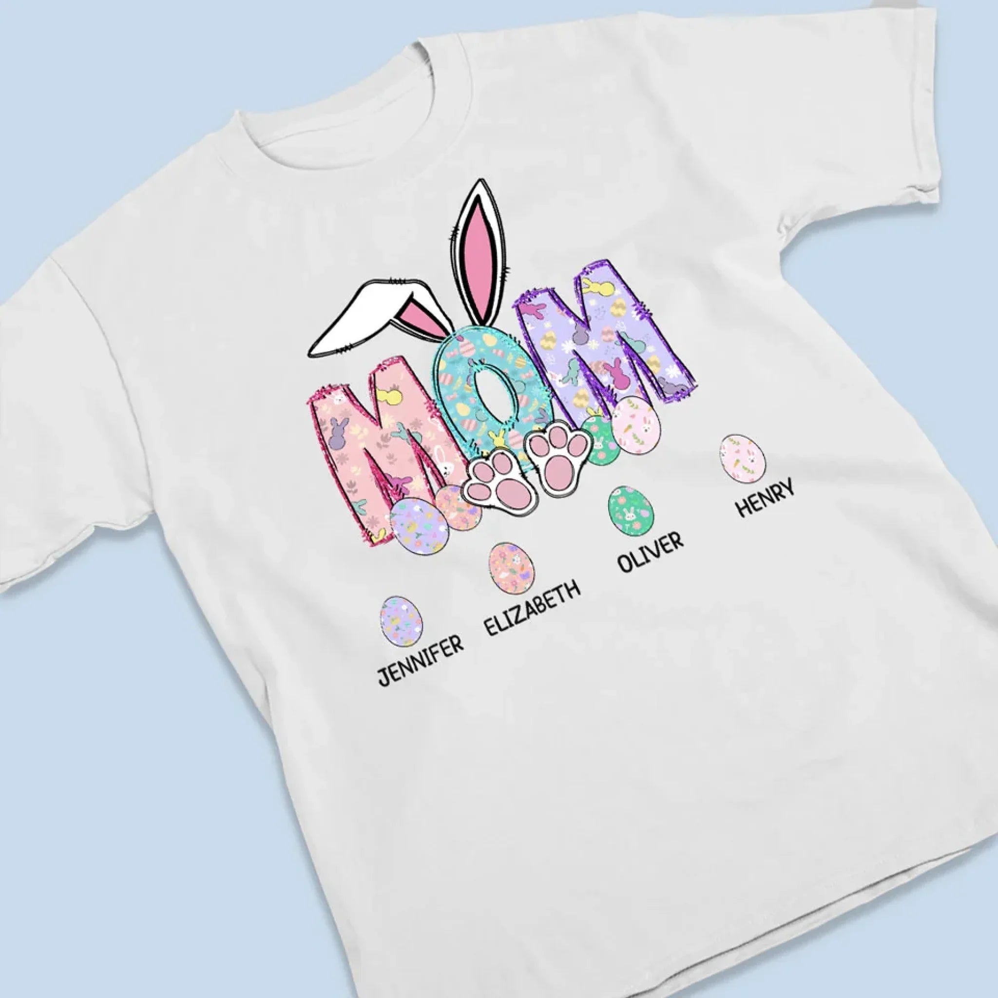 My Peeps, My Joy - Family Personalized Custom Unisex T-shirt, Premium T-shirt, Hoodie - Easter Gift For Mom, Grandma