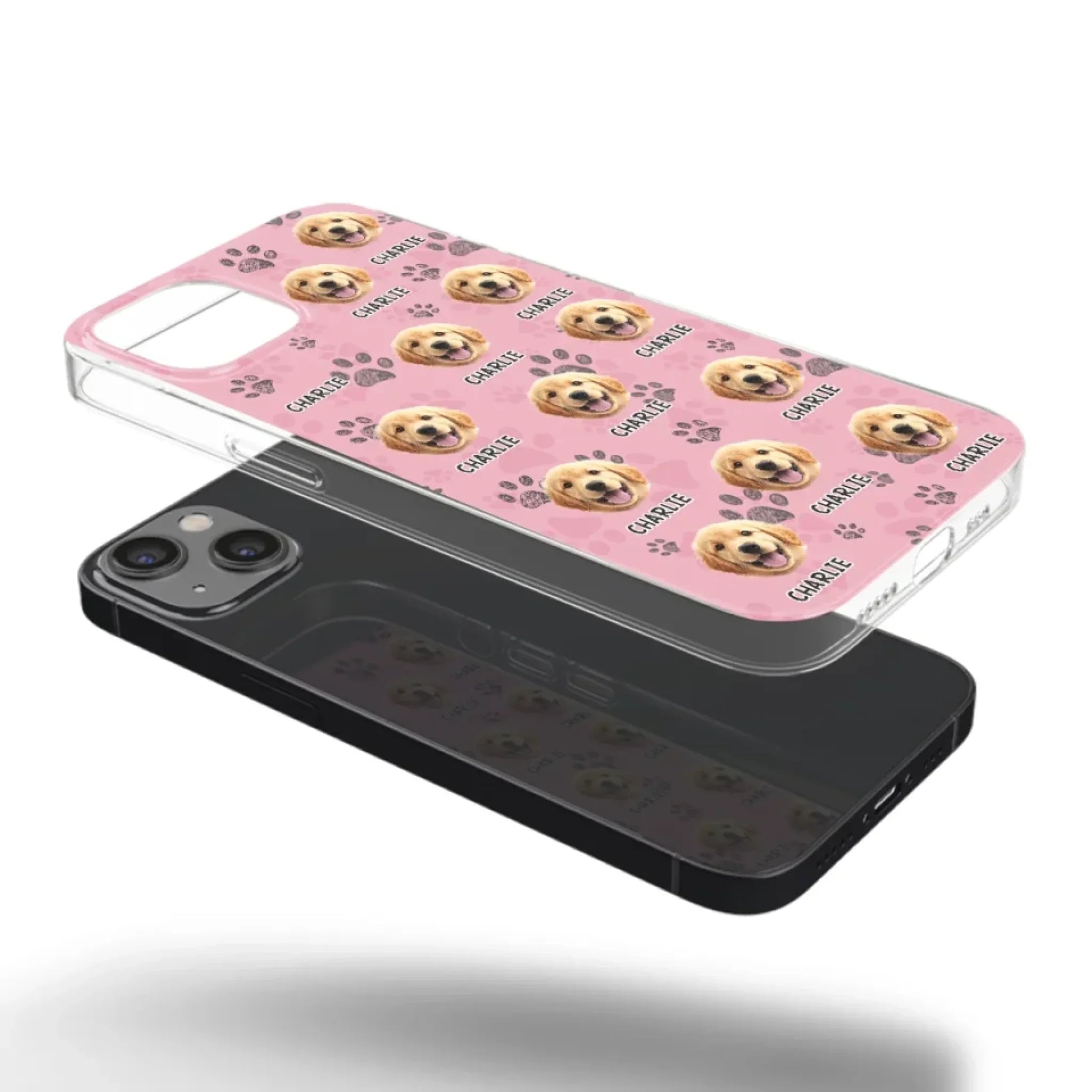 Custom Photo Fluff And Love, That’s All We Need - Dog & Cat Personalized Custom Clear Phone Case - Gift For Pet Owners, Pet Lovers