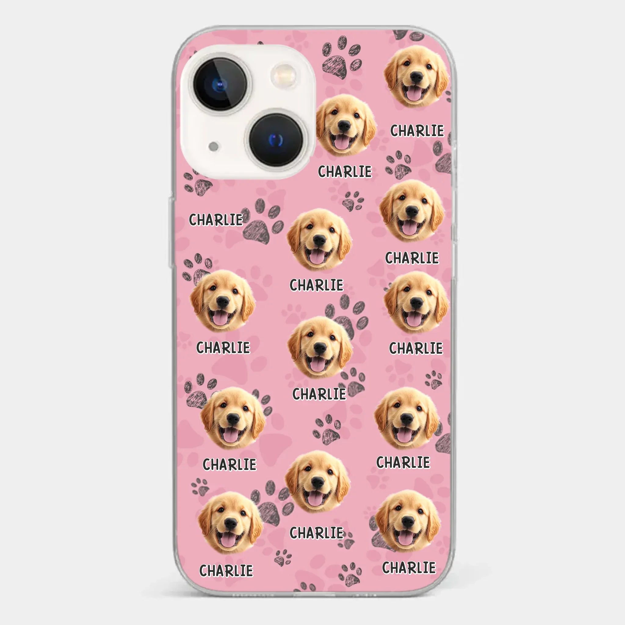 Custom Photo Fluff And Love, That’s All We Need - Dog & Cat Personalized Custom Clear Phone Case - Gift For Pet Owners, Pet Lovers