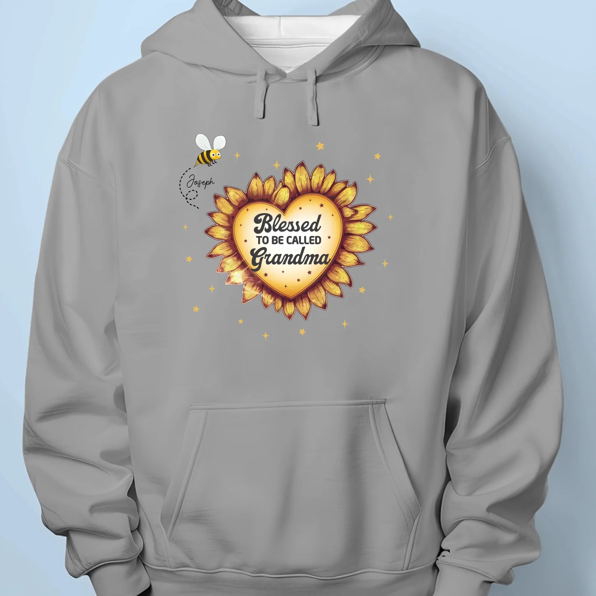 My Heart Belongs To Grandma - Family Personalized Custom Unisex T-shirt, Premium T-shirt, Hoodie - Mother's Day Gift For Mom, Grandma