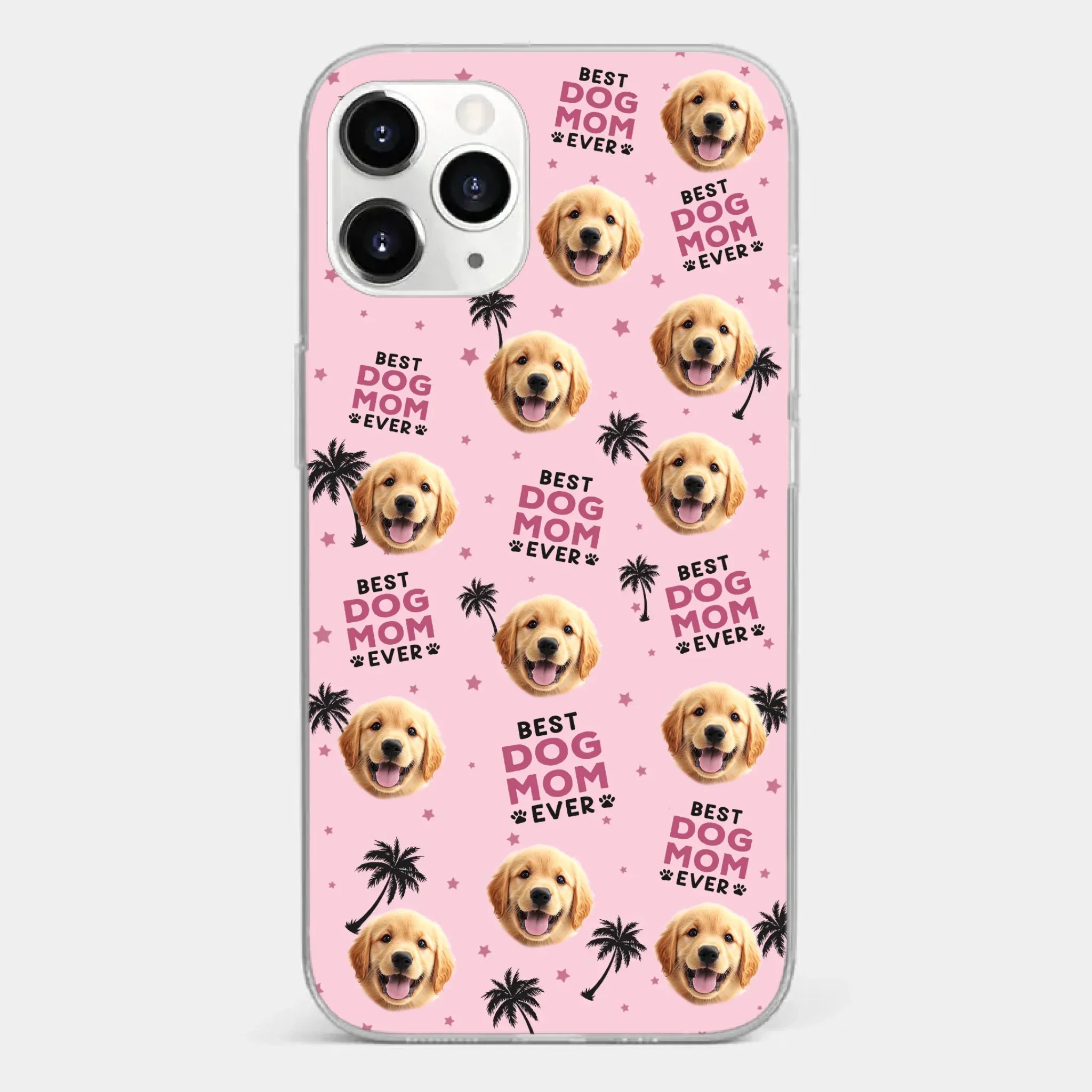 Custom Photo Best Pet Parents Ever - Dog & Cat Personalized Custom Clear Phone Case - Gift For Pet Owners, Pet Lovers