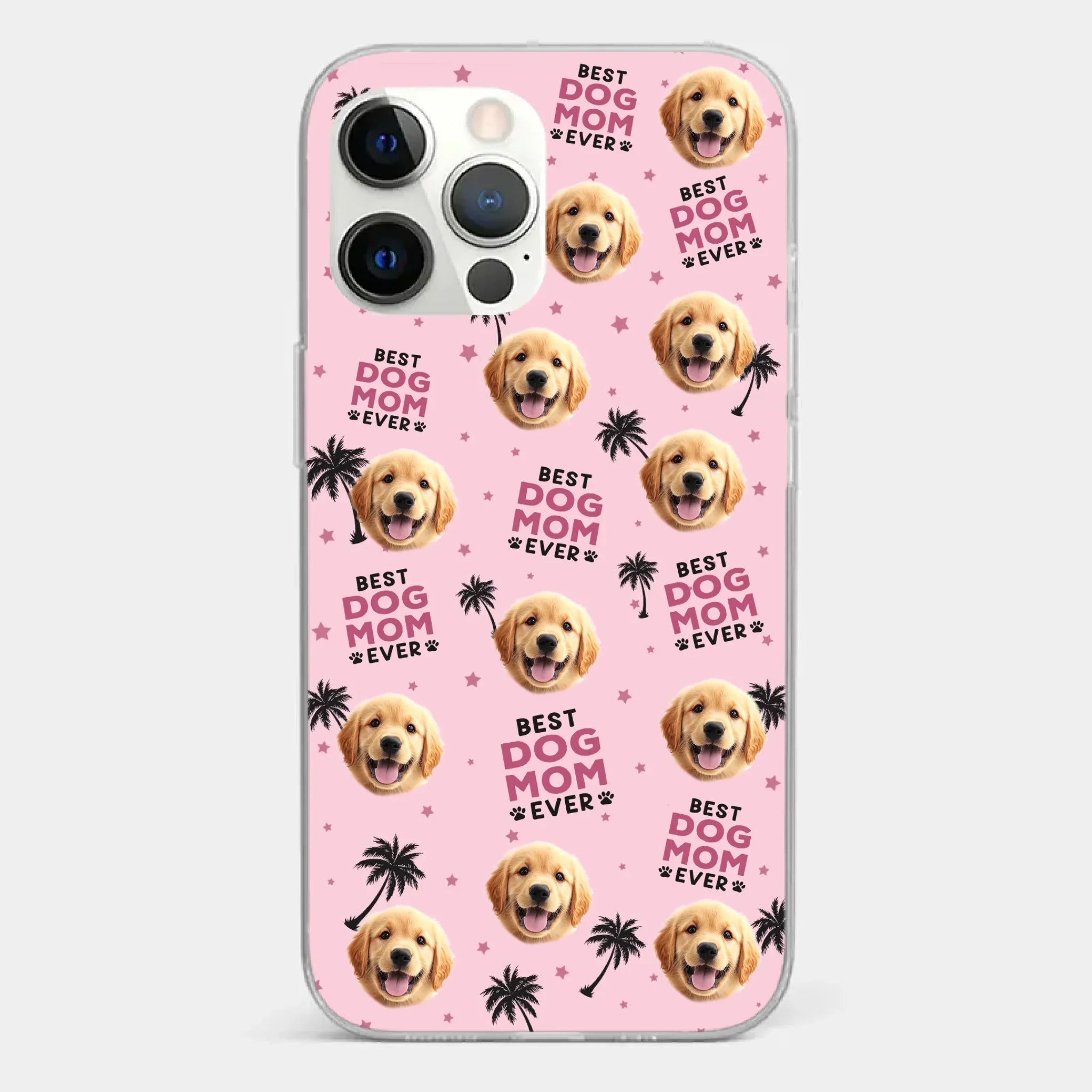 Custom Photo Best Pet Parents Ever - Dog & Cat Personalized Custom Clear Phone Case - Gift For Pet Owners, Pet Lovers