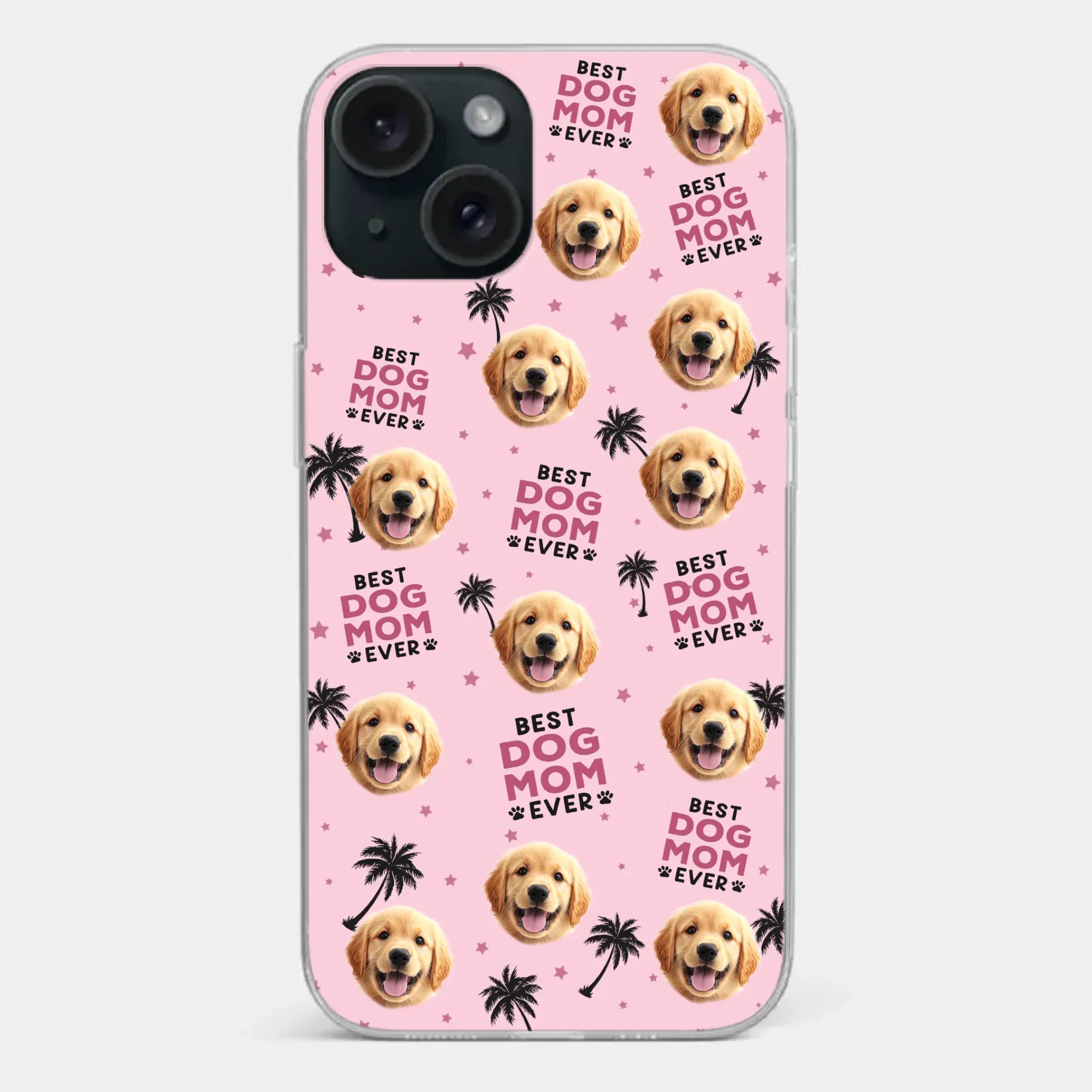 Custom Photo Best Pet Parents Ever - Dog & Cat Personalized Custom Clear Phone Case - Gift For Pet Owners, Pet Lovers