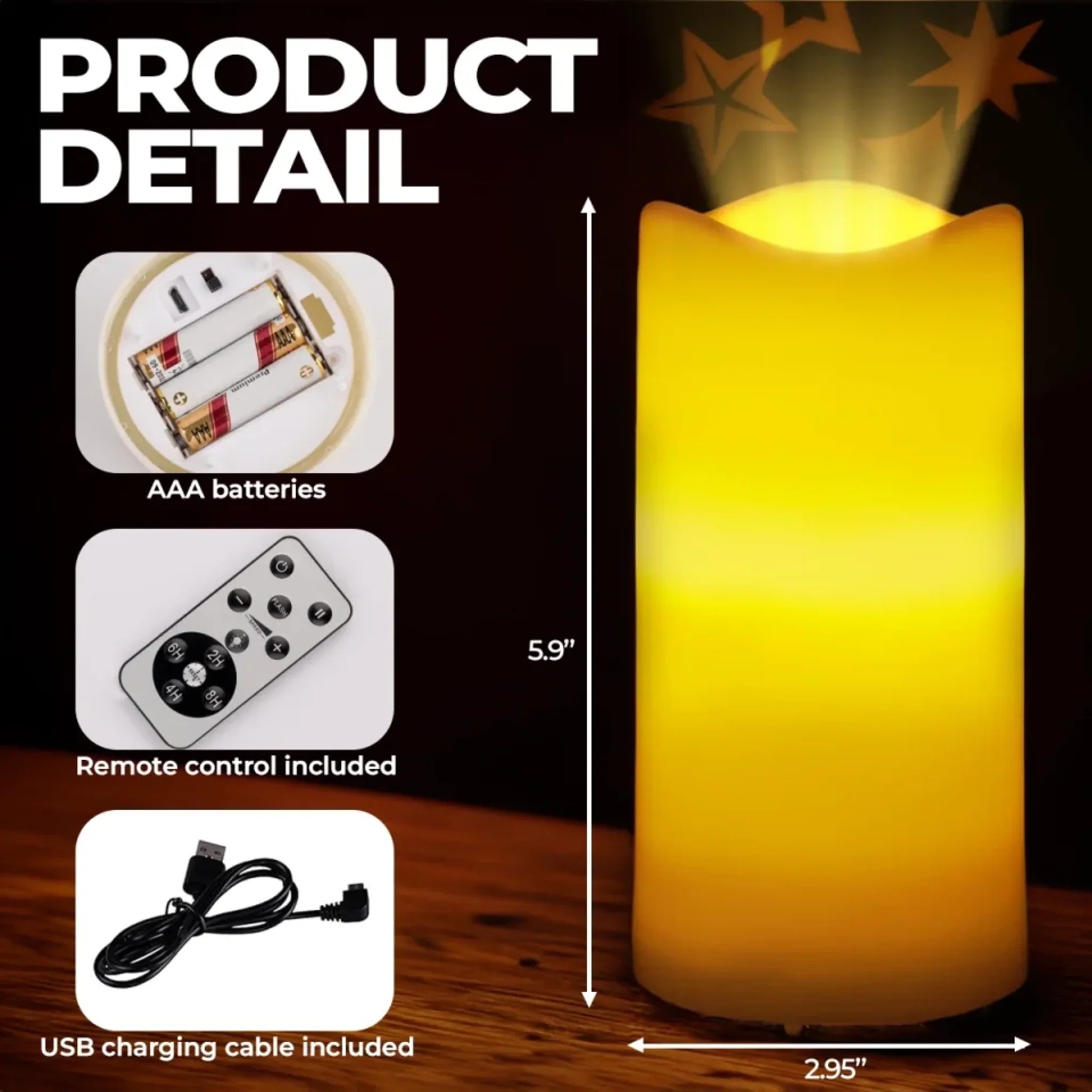 Laughing Together, Always Together - Bestie Personalized Custom LED Projection Flameless Candle - Gift For Best Friends, BFF, Sisters