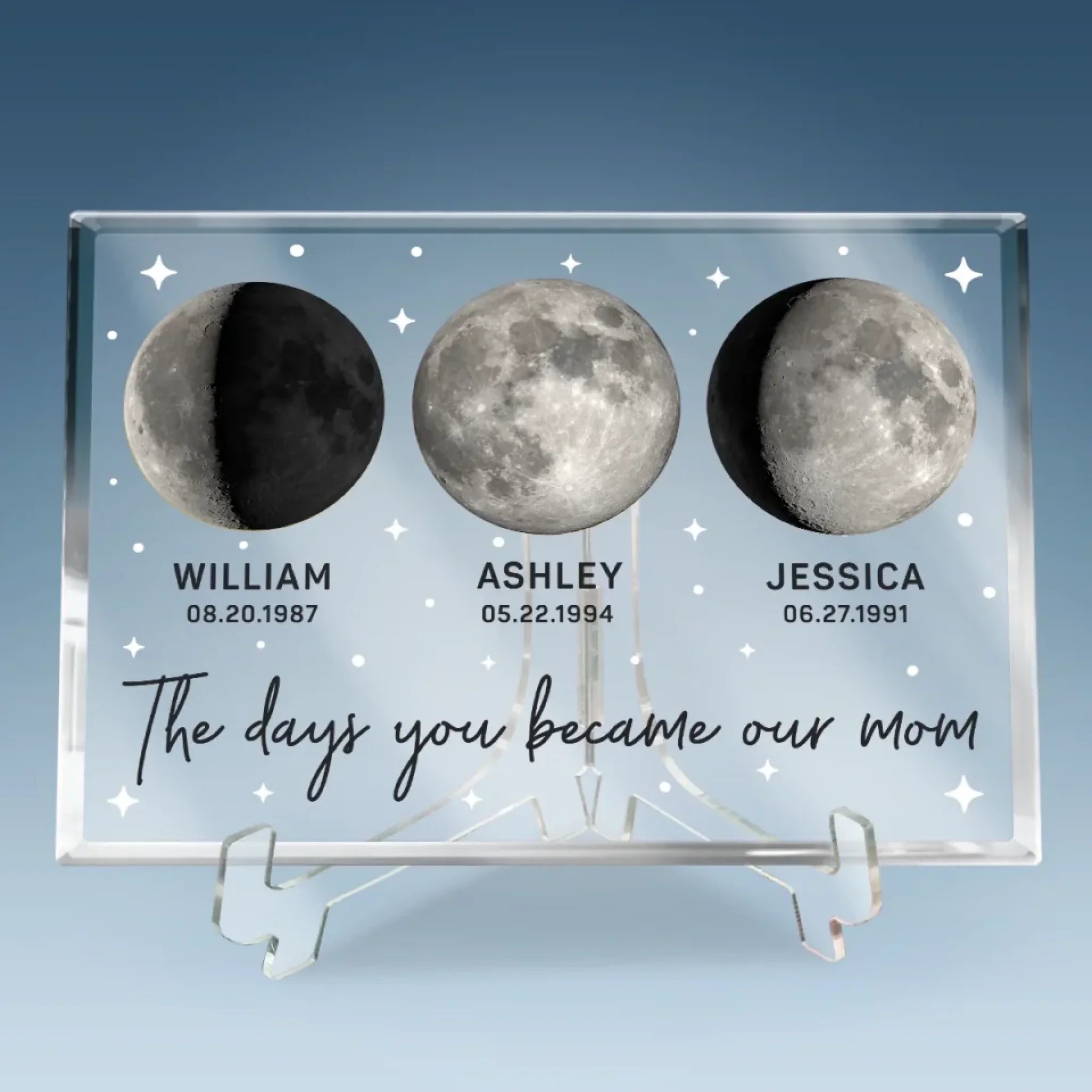 A Mother's Love, Always Guiding Us - Family Personalized Custom Rectangle Shaped Acrylic Plaque - Mother's Day, Gift For Mom, Grandma