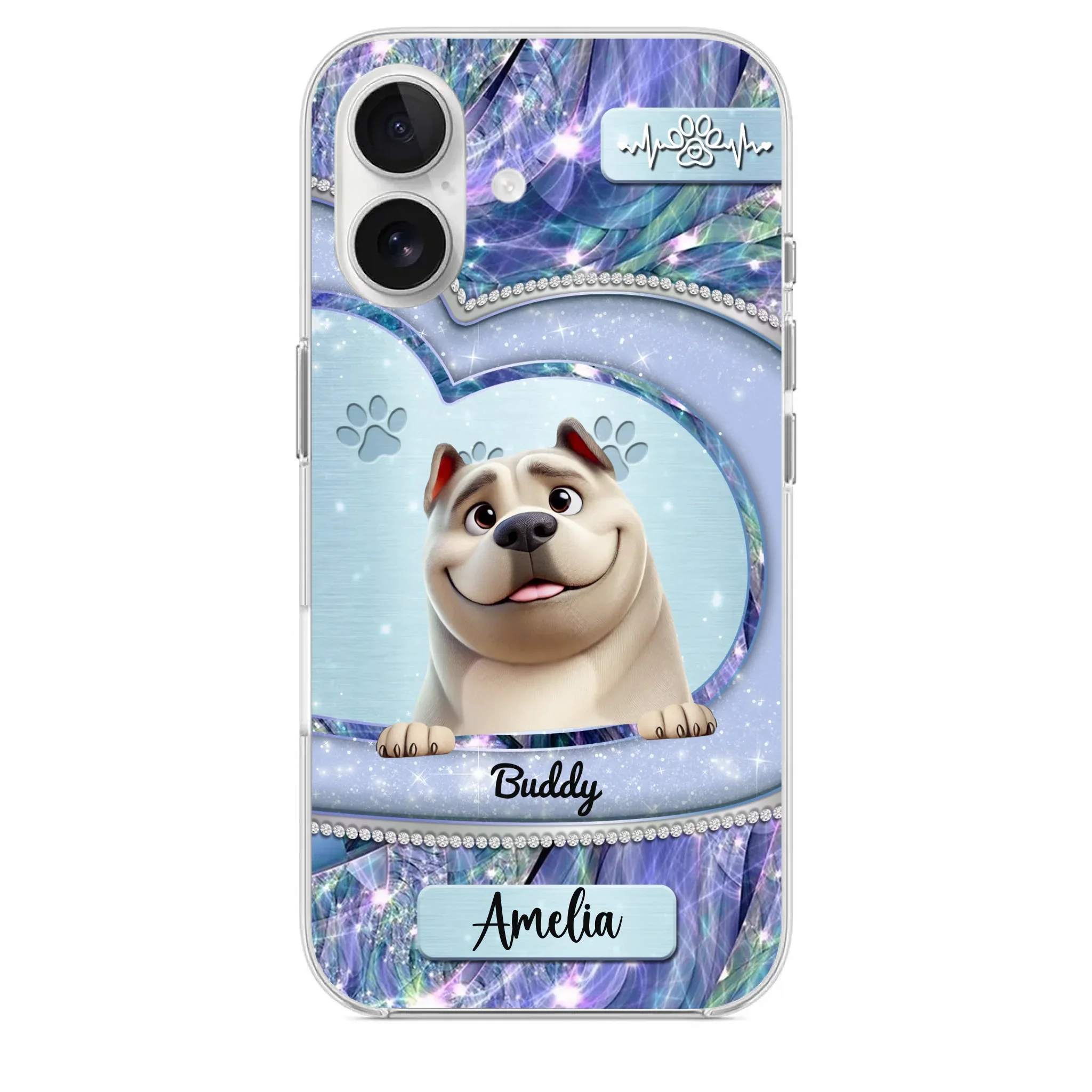 Life Is Better With A Dog - Dog Personalized Custom Clear Phone Case - Gift For Pet Owners, Pet Lovers