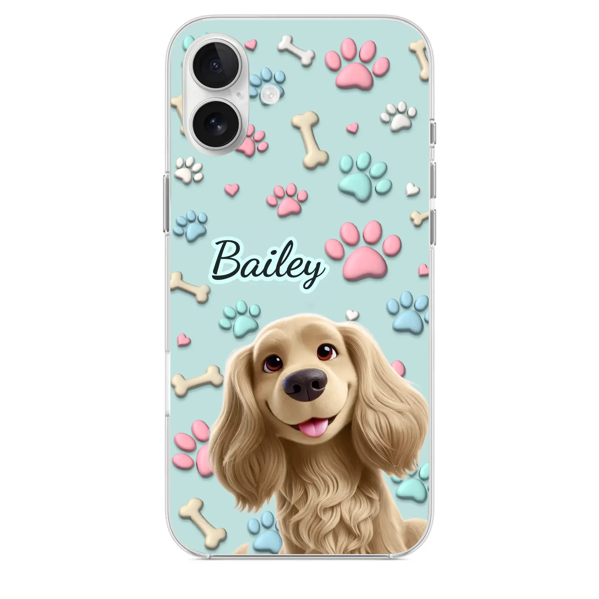 My Forever Best Friend - Dog Personalized Custom Clear Phone Case - Gift For Pet Owners, Pet Lovers