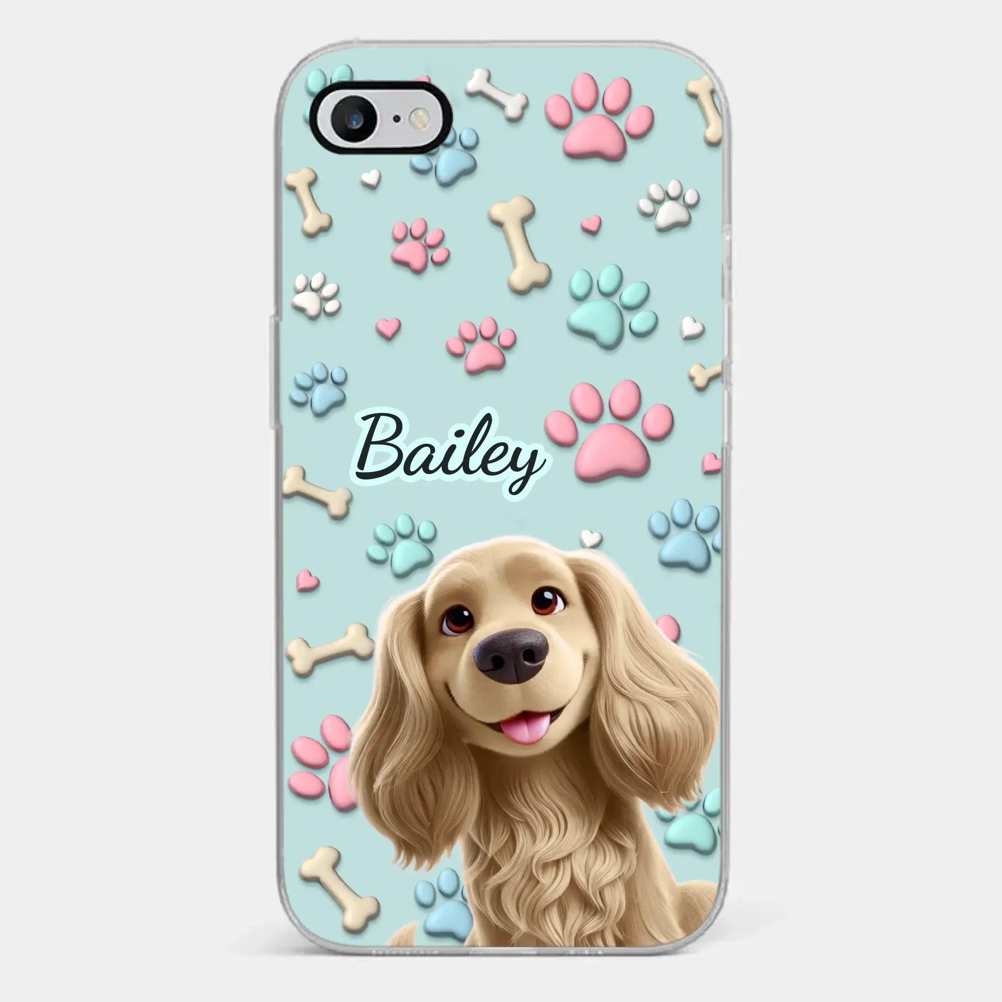 My Forever Best Friend - Dog Personalized Custom Clear Phone Case - Gift For Pet Owners, Pet Lovers