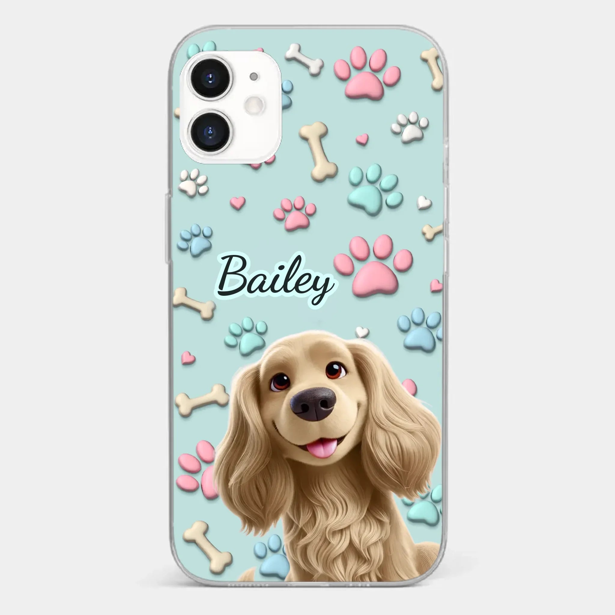 My Forever Best Friend - Dog Personalized Custom Clear Phone Case - Gift For Pet Owners, Pet Lovers