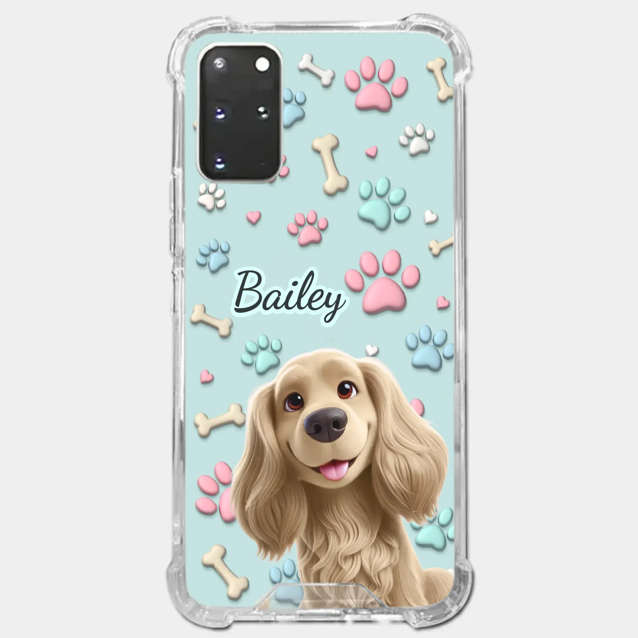 My Forever Best Friend - Dog Personalized Custom Clear Phone Case - Gift For Pet Owners, Pet Lovers