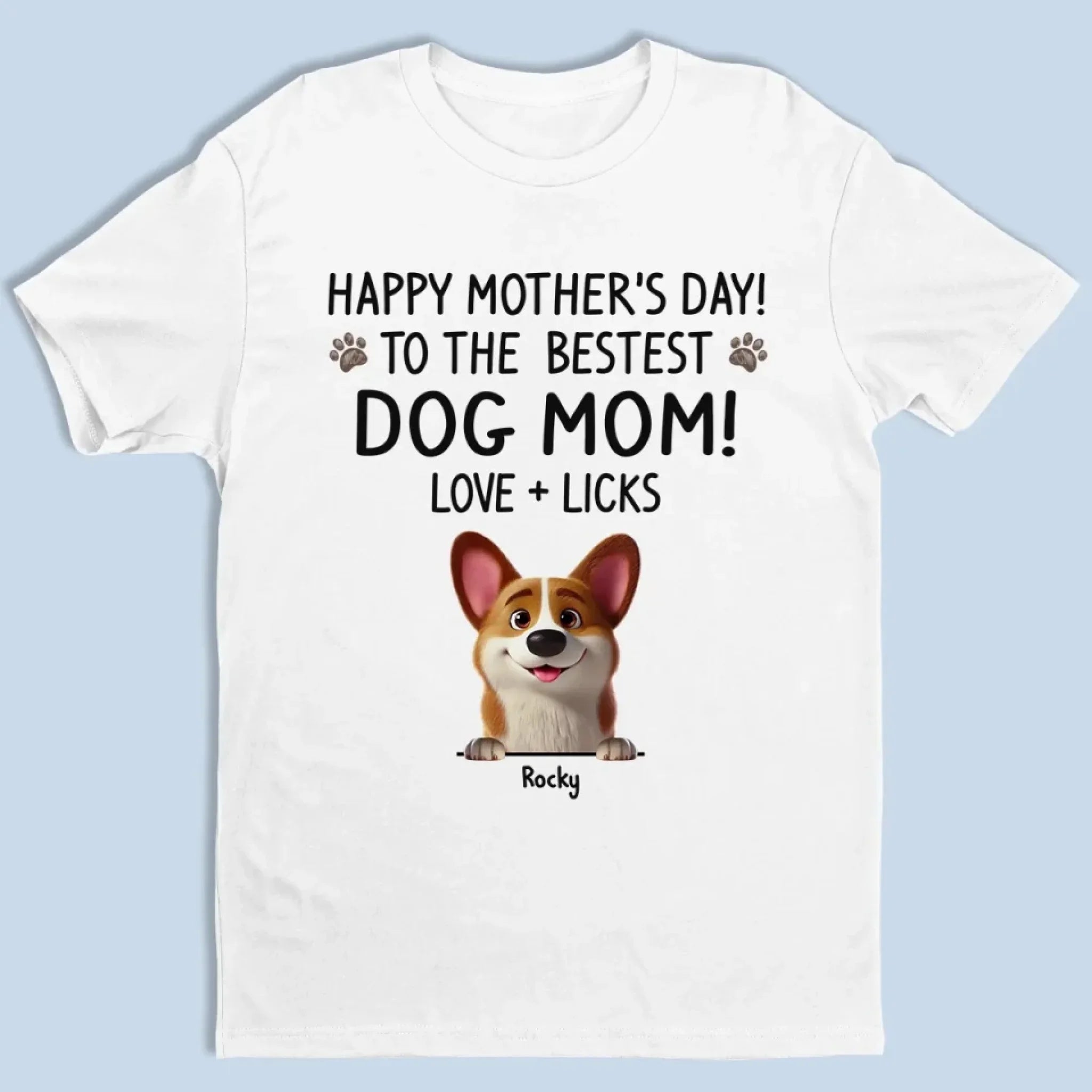 Love You More Than Treats - Dog Personalized Custom Unisex T-shirt, Premium T-shirt, Hoodie - Mother's Day, Gift For Pet Owners, Pet Lovers
