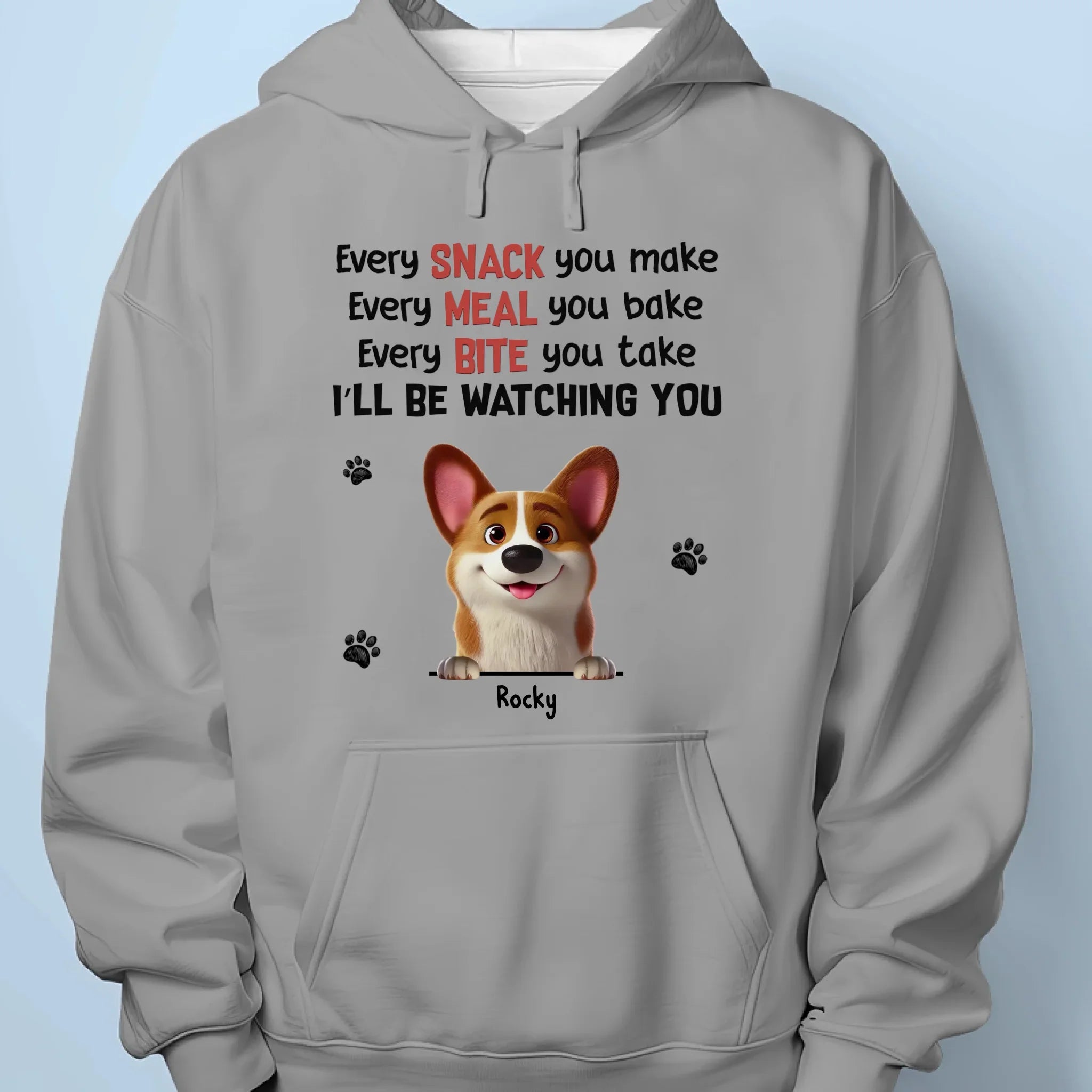 Certified Snack Supervisor - Dog Personalized Custom Unisex T-shirt, Premium T-shirt, Hoodie - Mother's Day, Gift For Pet Owners, Pet Lovers