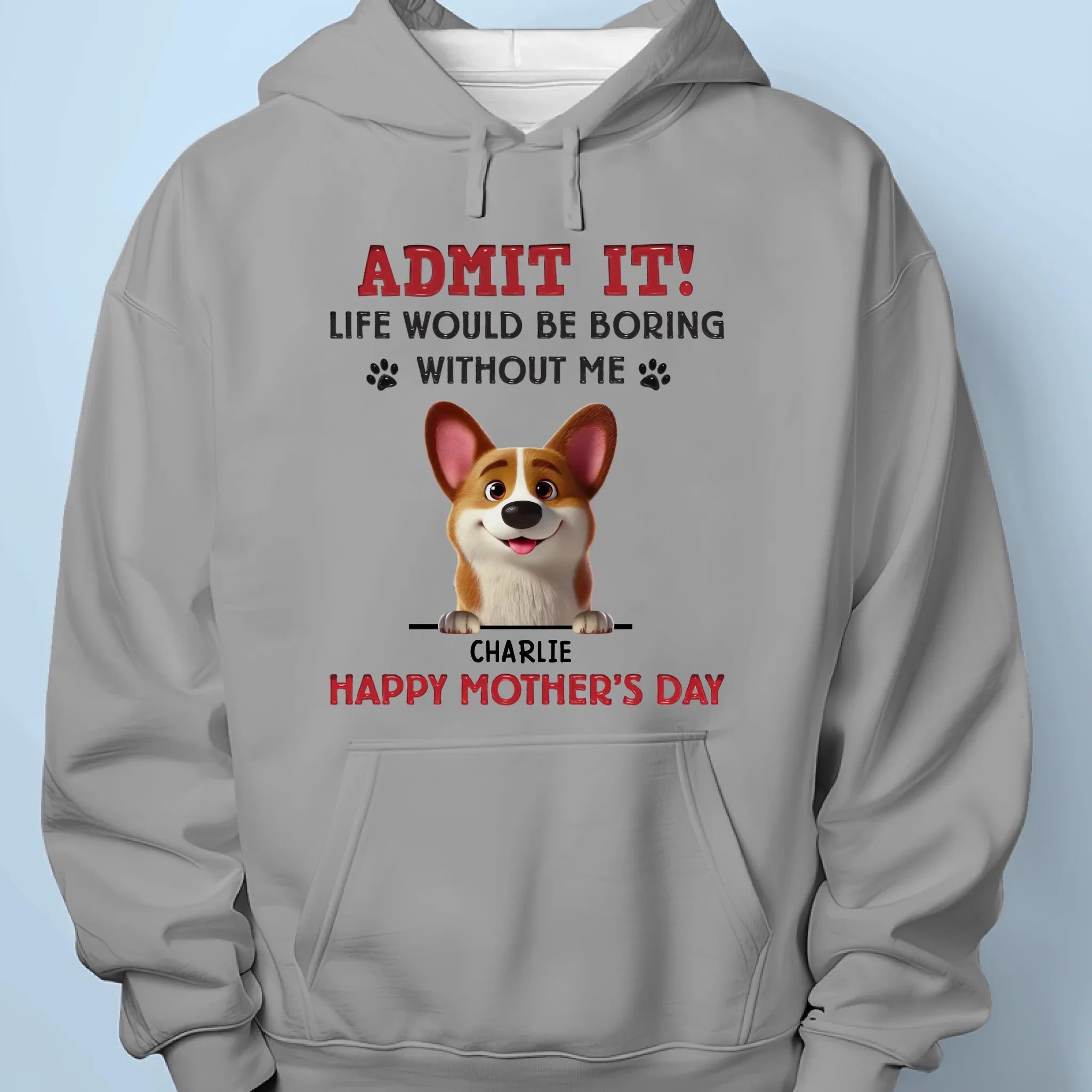 Let’s Be Real, I’m The Best Part Of Your Day - Dog Personalized Custom Unisex T-shirt, Premium T-shirt, Hoodie - Mother's Day, Gift For Pet Owners, Pet Lovers