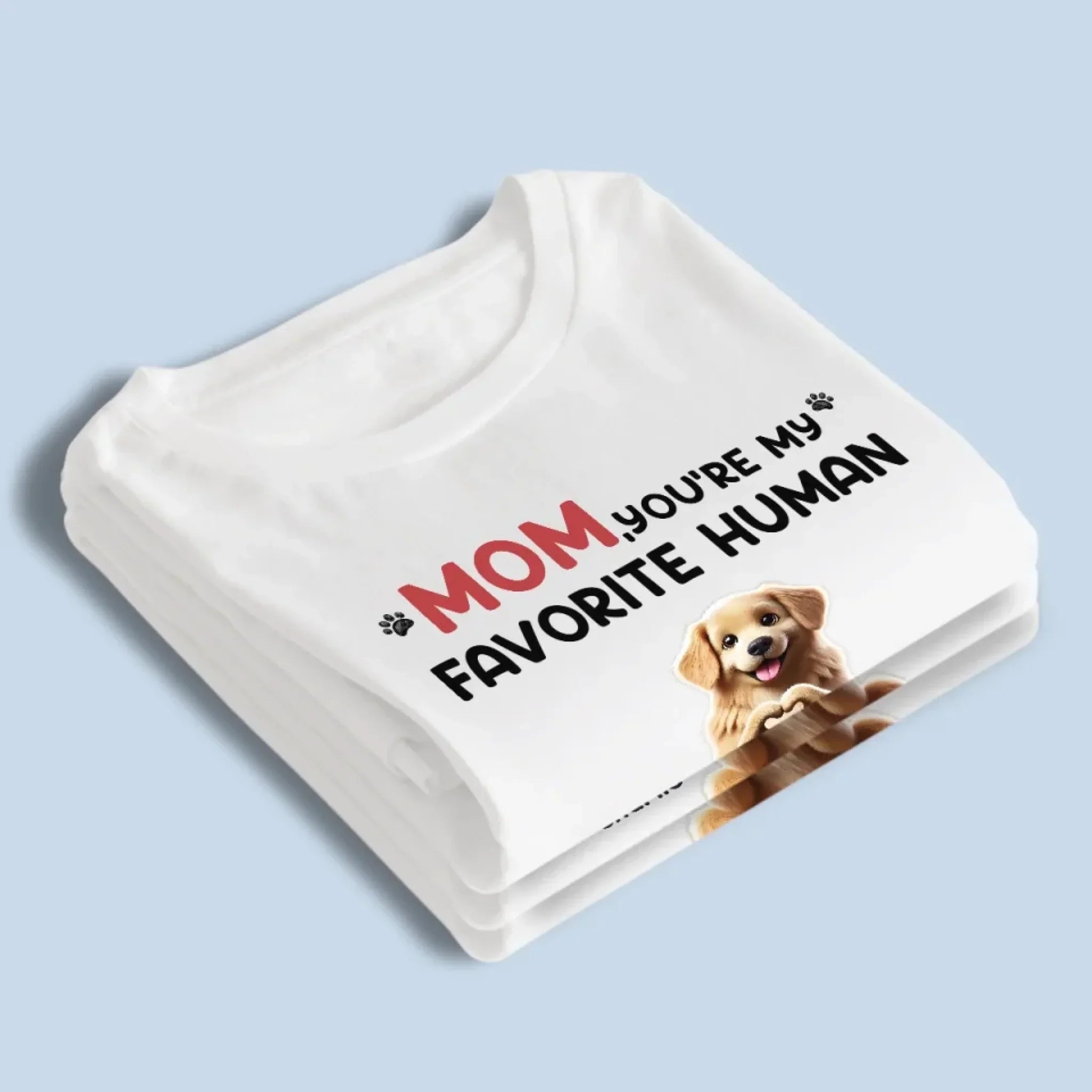 A Dog’s Love For Mom Is Unmatched - Dog Personalized Custom Unisex T-shirt, Premium T-shirt, Hoodie - Mother's Day, Gift For Pet Owners, Pet Lovers